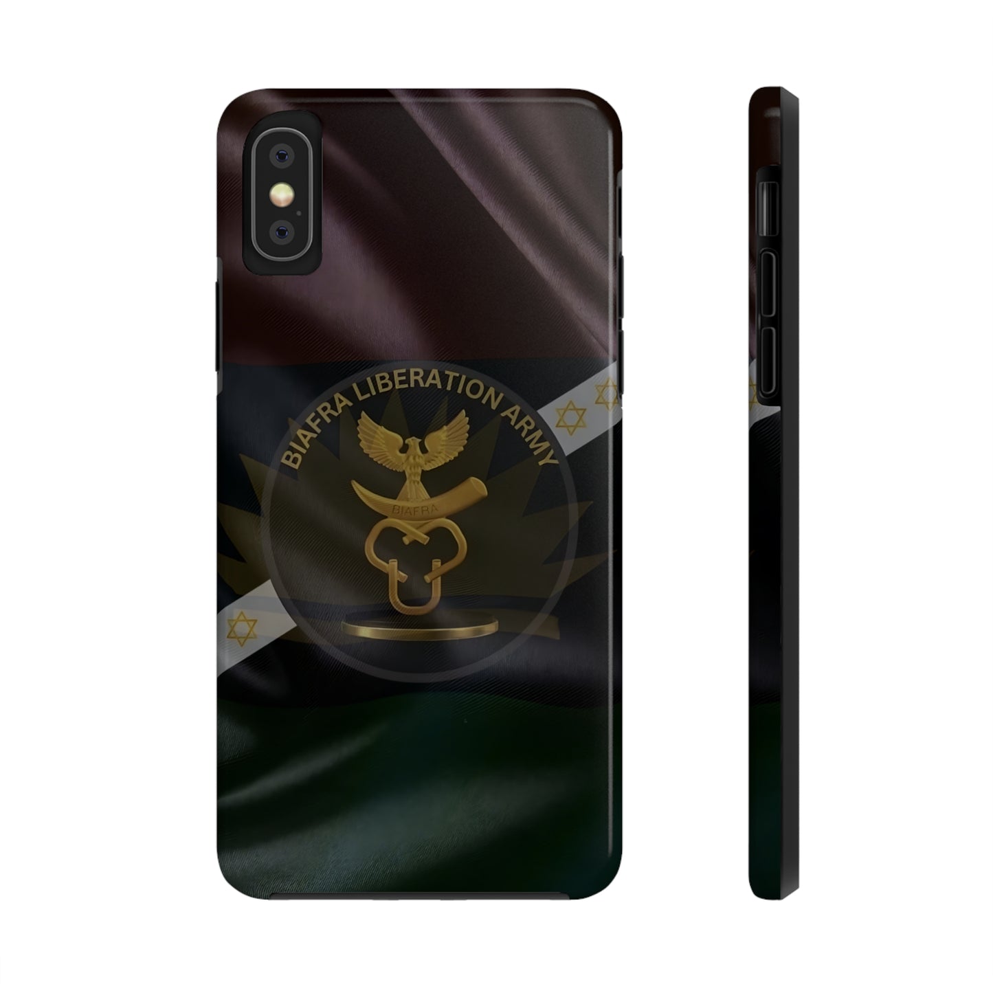 Biafra Liberation Army Logo - Tough iPhone Cases (iPhone 7, 8, X, 11, 12, 13, 14, 15)