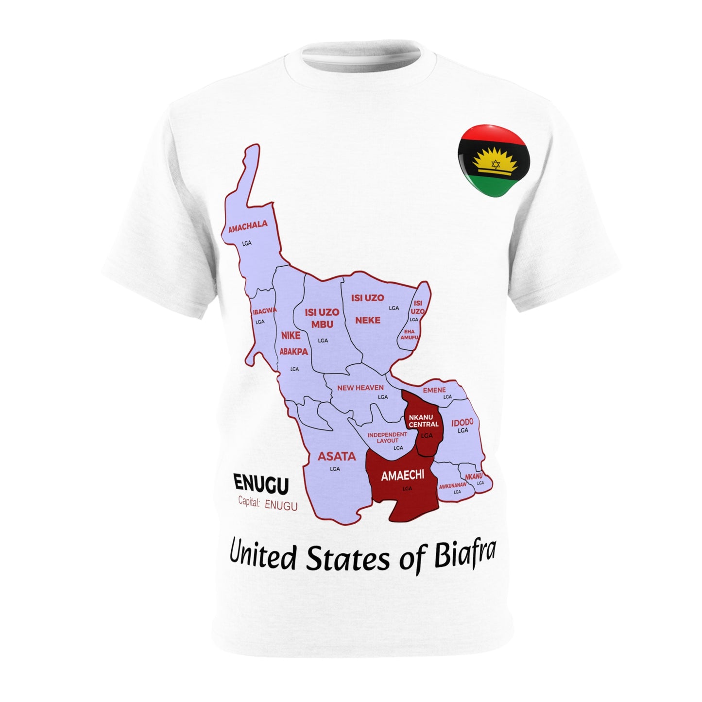Enugu State, United States of Biafra T-Shirt