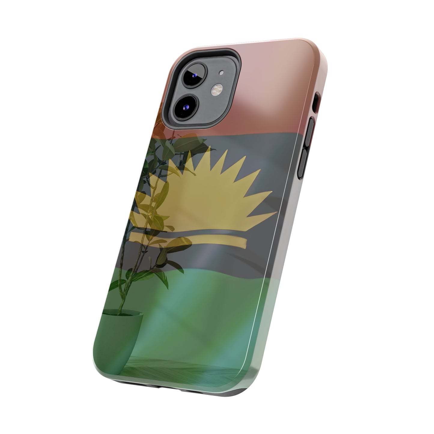United States of Biafra Flag Plant Vase - Tough iPhone Cases (iPhone 7, 8, X, 11, 12, 13, 14, 15)