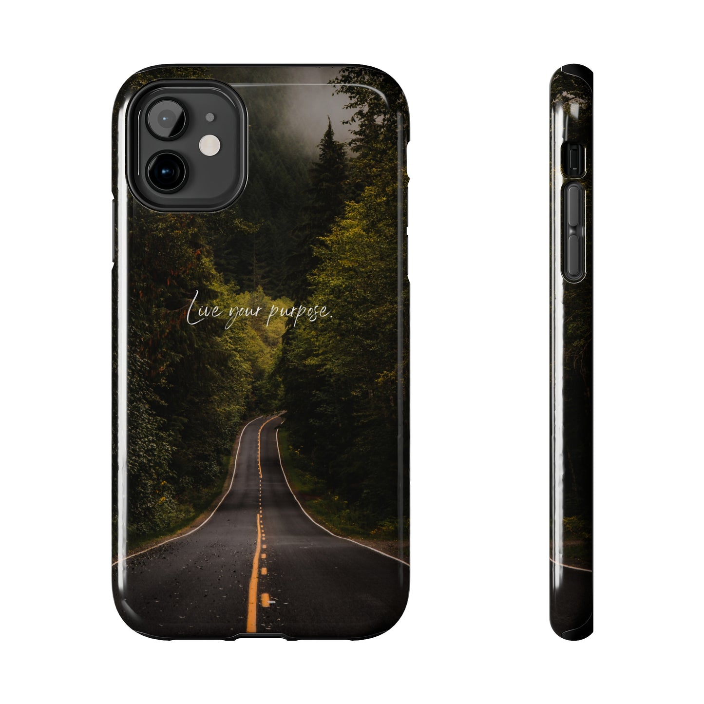 Live your Purpose - Tough iPhone Cases (iPhone 7, 8, X, 11, 12, 13, 14, 15)