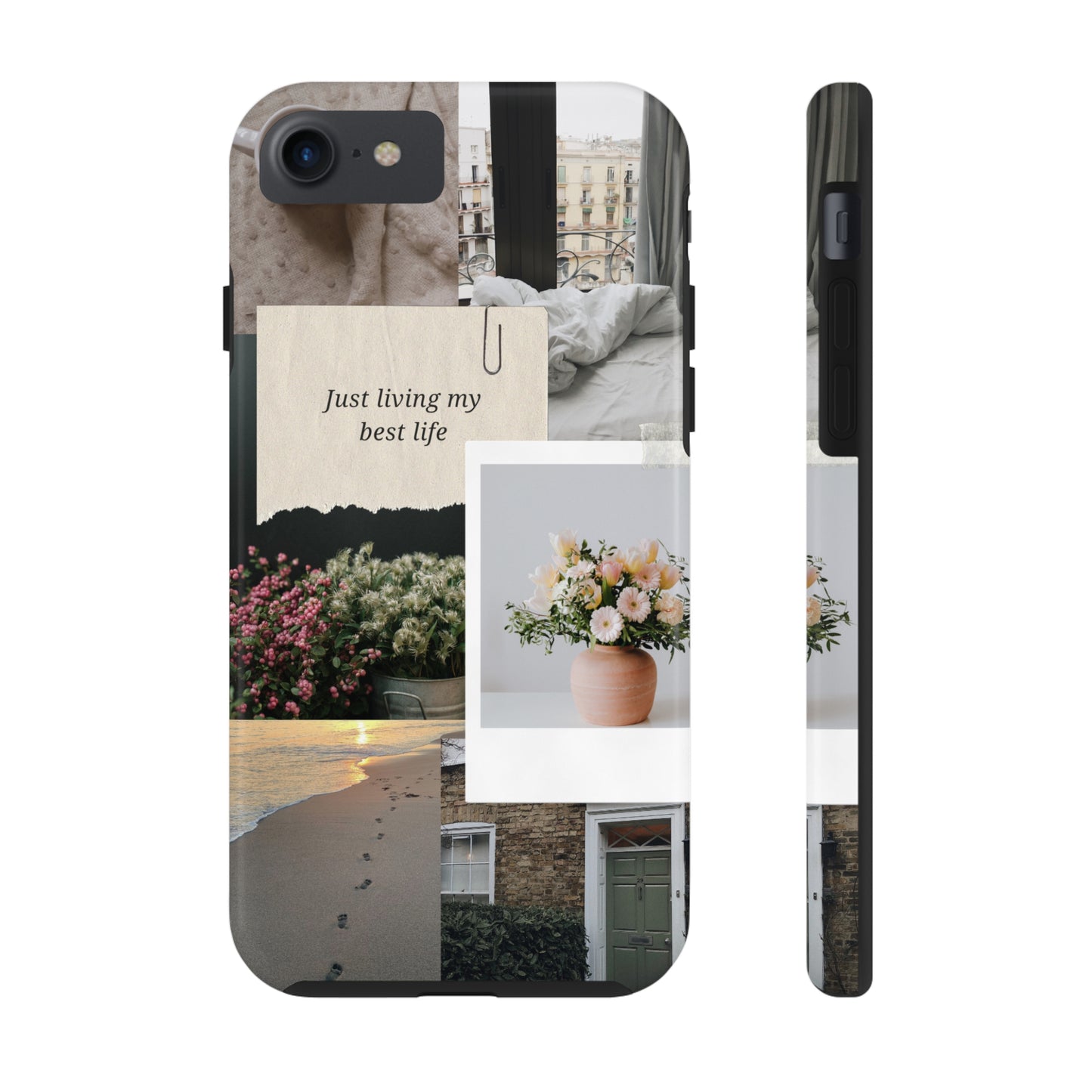 Just Living My Best Life - Tough iPhone Cases (iPhone 7, 8, X, 11, 12, 13, 14, 15)