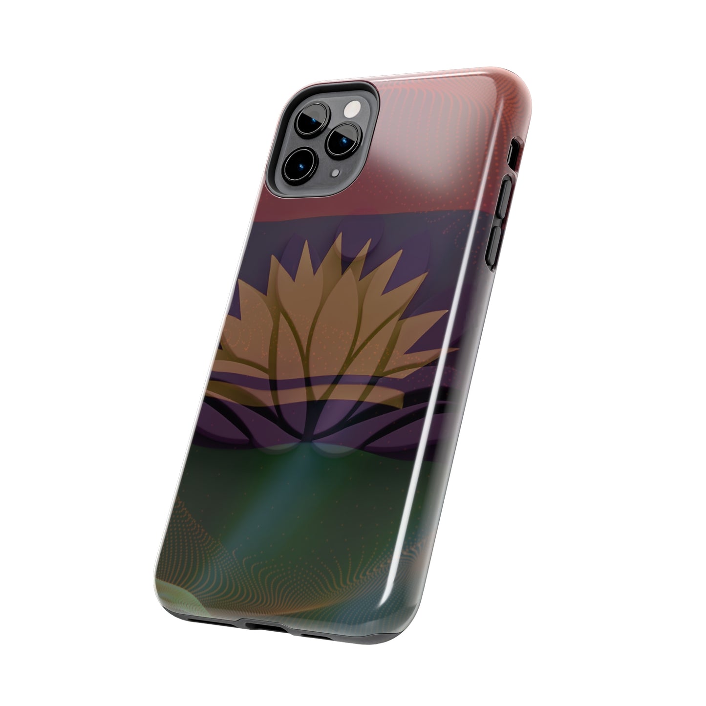 United States of Biafra Flag Flower Blend 1 - Tough iPhone Cases (iPhone 7, 8, X, 11, 12, 13, 14, 15)