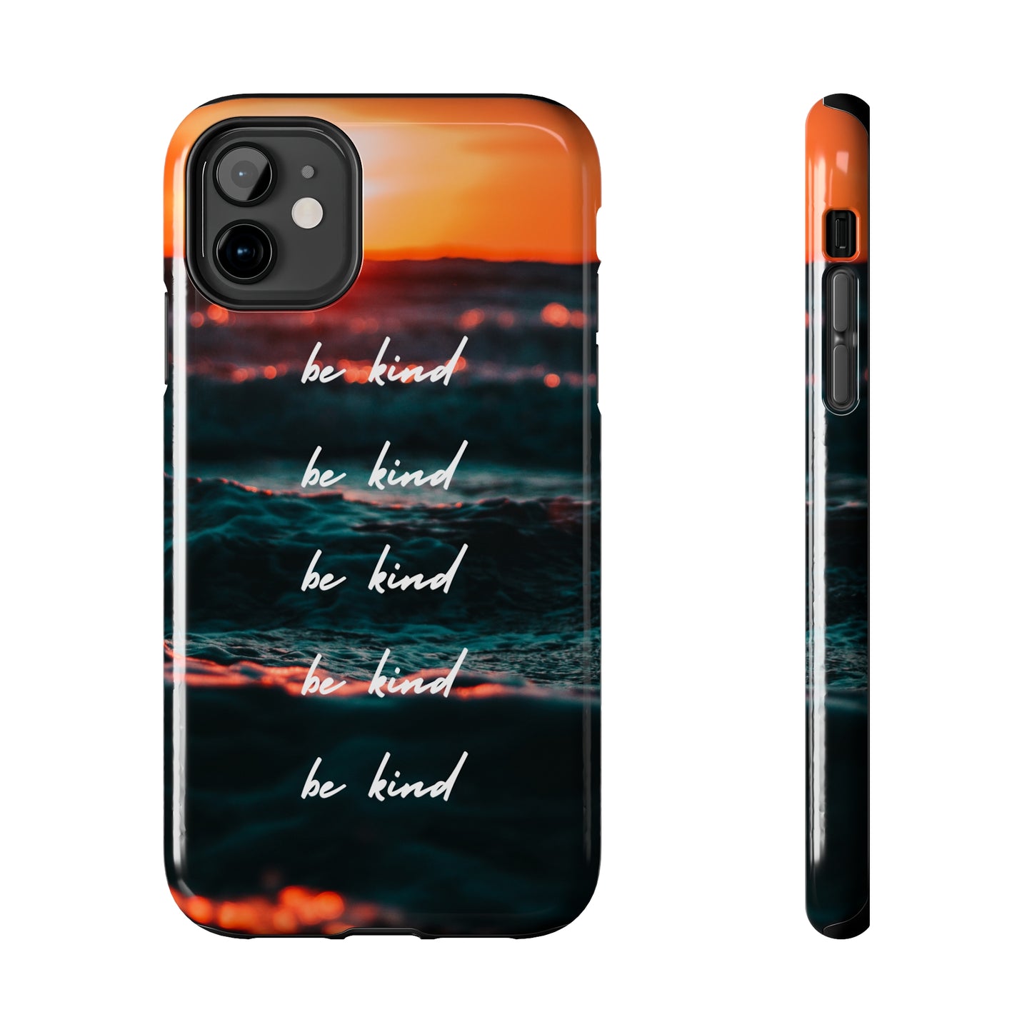 Be Kind - Tough iPhone Cases (iPhone 7, 8, X, 11, 12, 13, 14, 15)