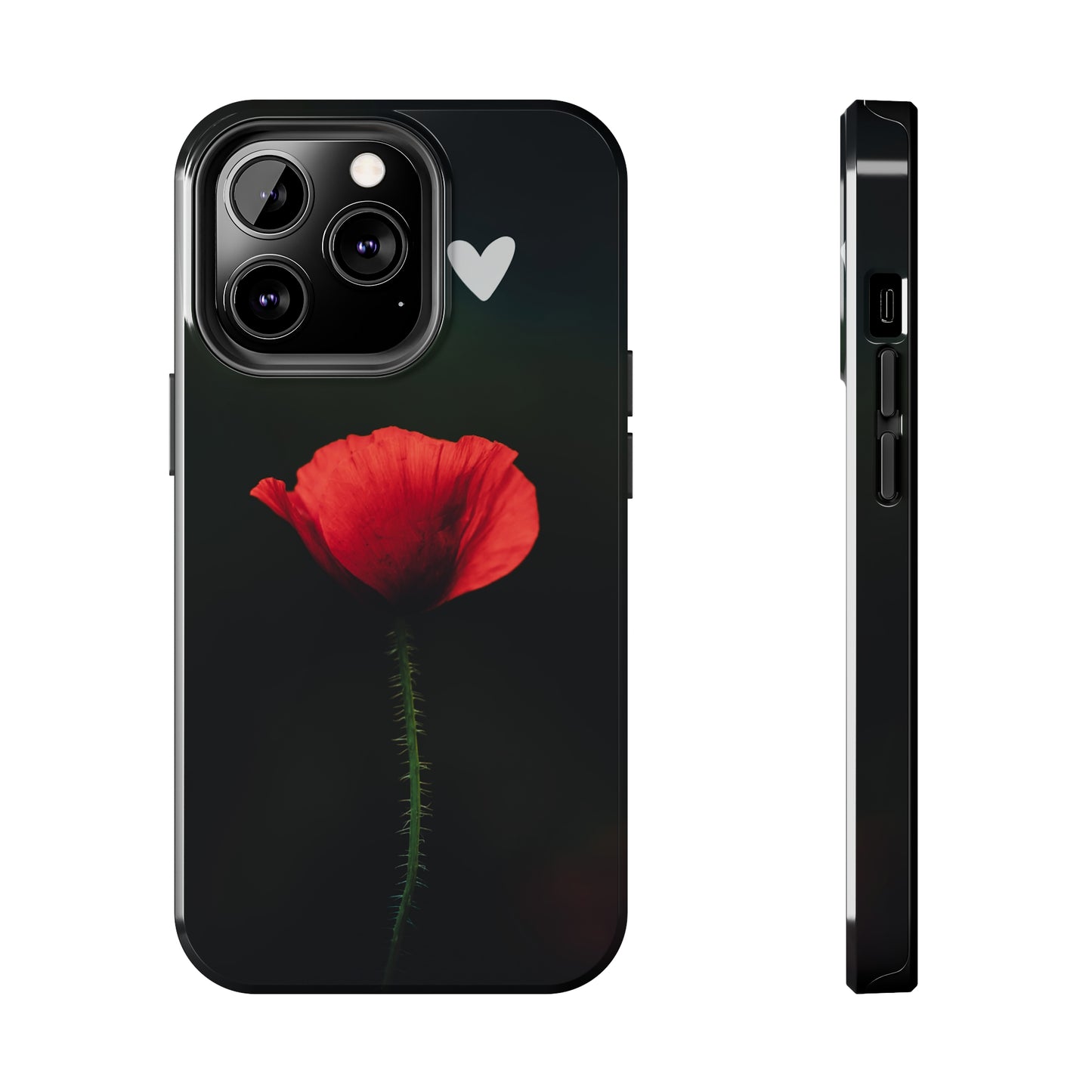 Red Rose - Tough iPhone Cases (iPhone 7, 8, X, 11, 12, 13, 14, 15)