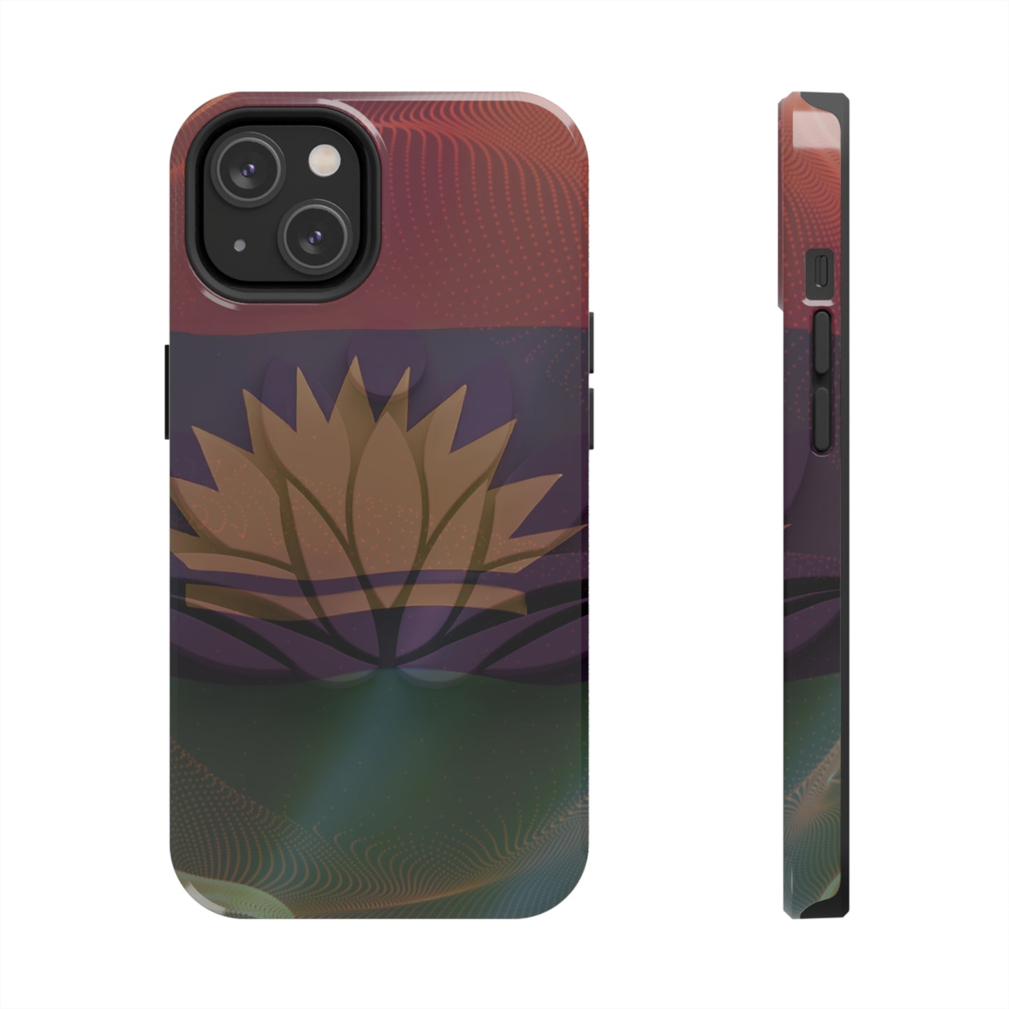 United States of Biafra Flag Flower Blend 1 - Tough iPhone Cases (iPhone 7, 8, X, 11, 12, 13, 14, 15)
