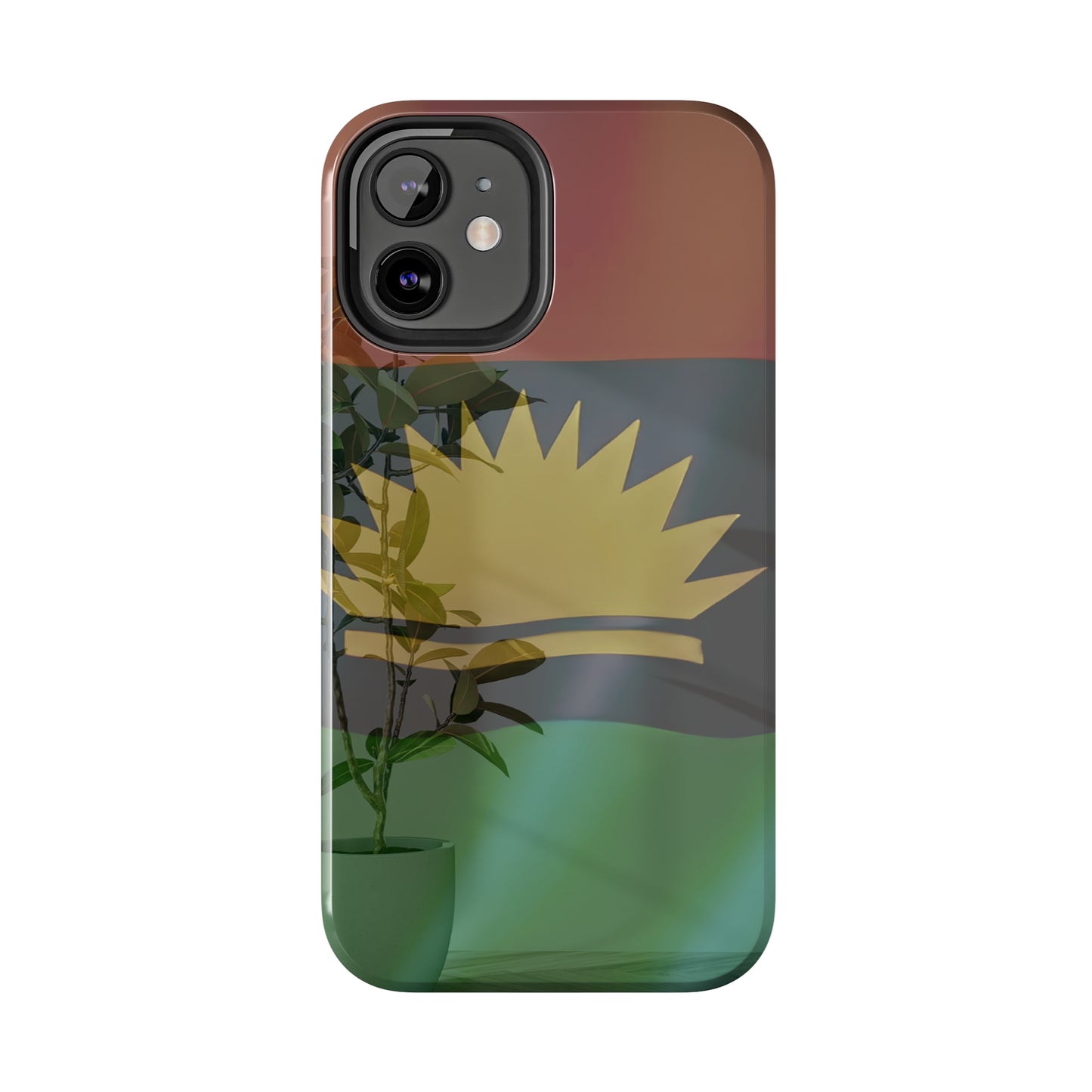 United States of Biafra Flag Plant Vase - Tough iPhone Cases (iPhone 7, 8, X, 11, 12, 13, 14, 15)