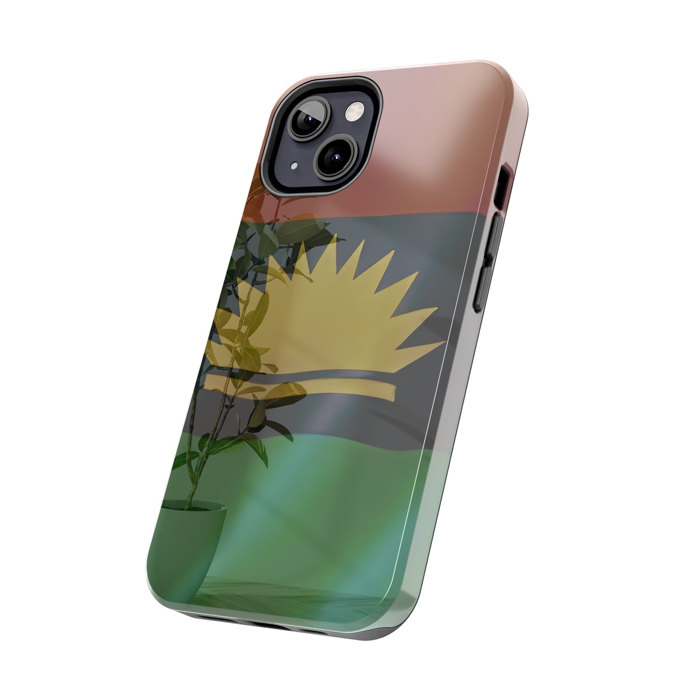 United States of Biafra Flag Plant Vase - Tough iPhone Cases (iPhone 7, 8, X, 11, 12, 13, 14, 15)