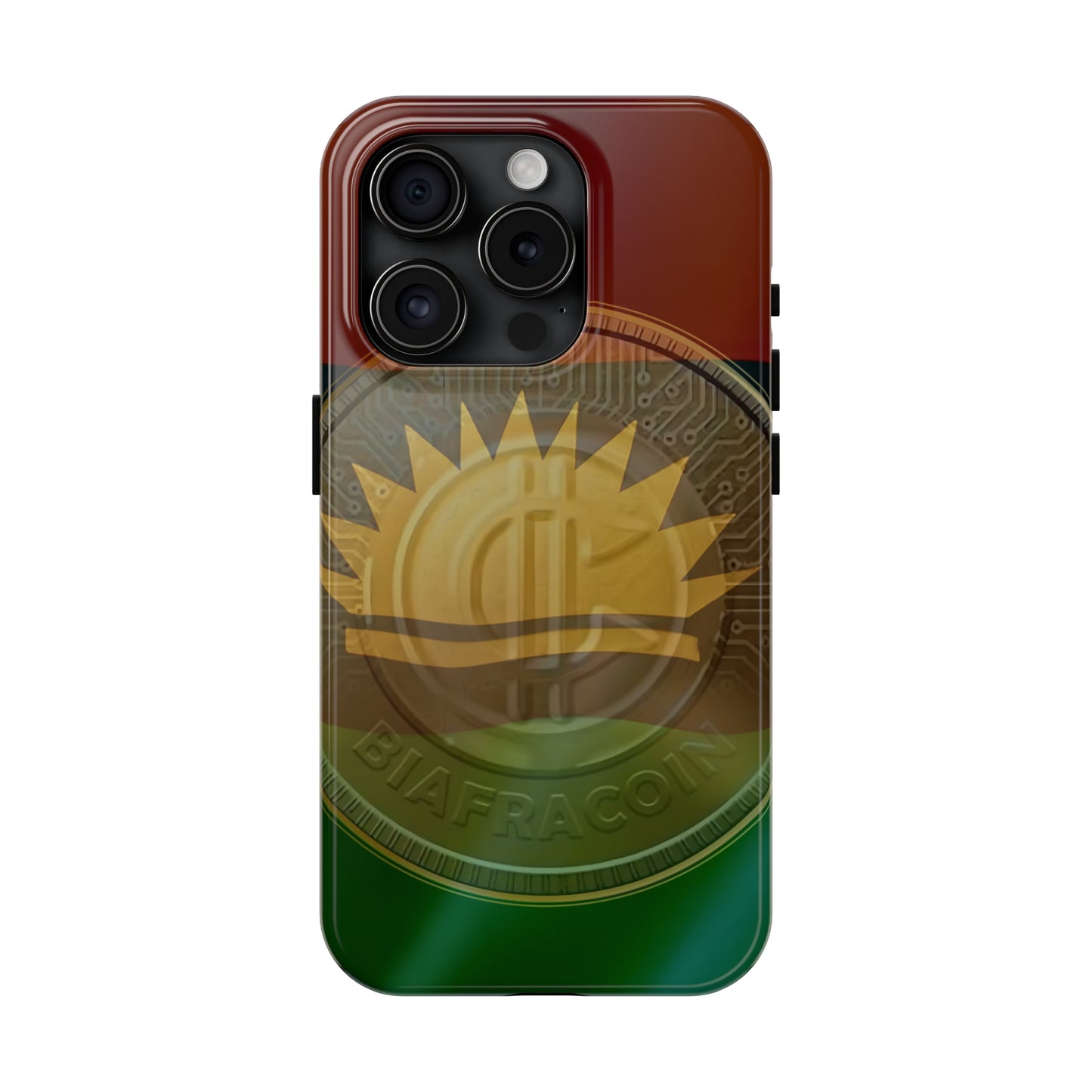 Biafra Coin - Tough iPhone Cases (iPhone 7, 8, X, 11, 12, 13, 14, 15)