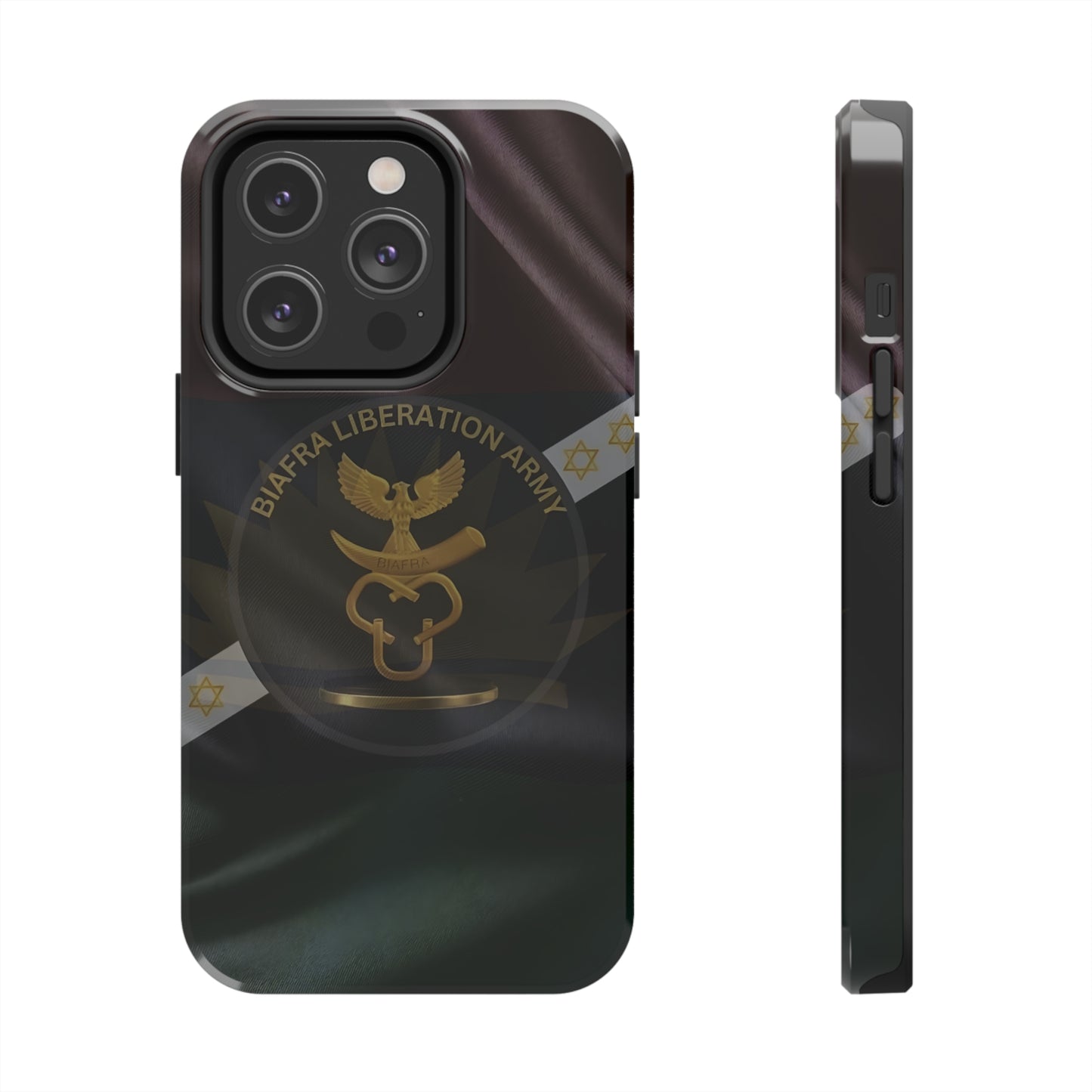 Biafra Liberation Army Logo - Tough iPhone Cases (iPhone 7, 8, X, 11, 12, 13, 14, 15)