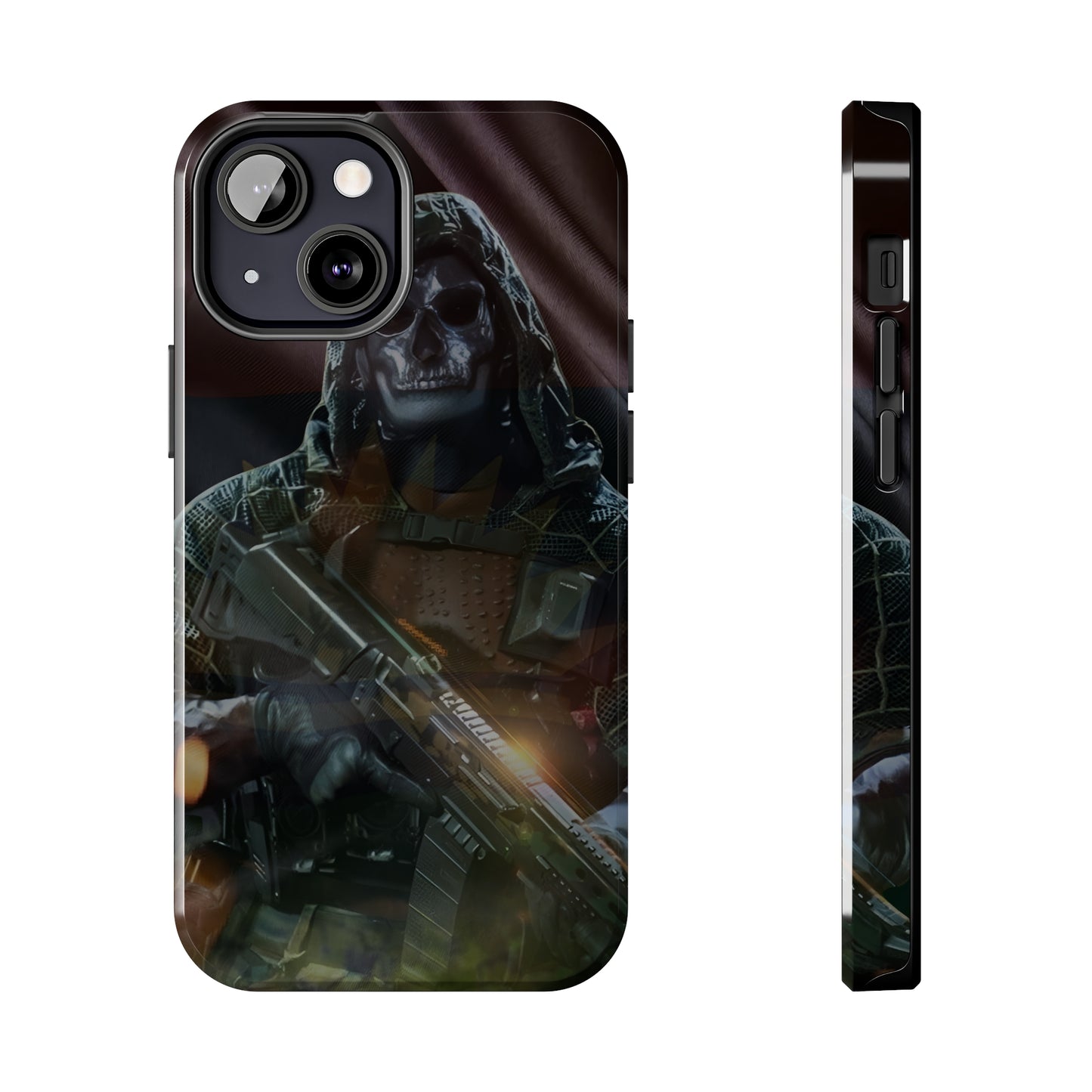 Biafra Soldier - Tough iPhone Cases (iPhone 7, 8, X, 11, 12, 13, 14, 15)