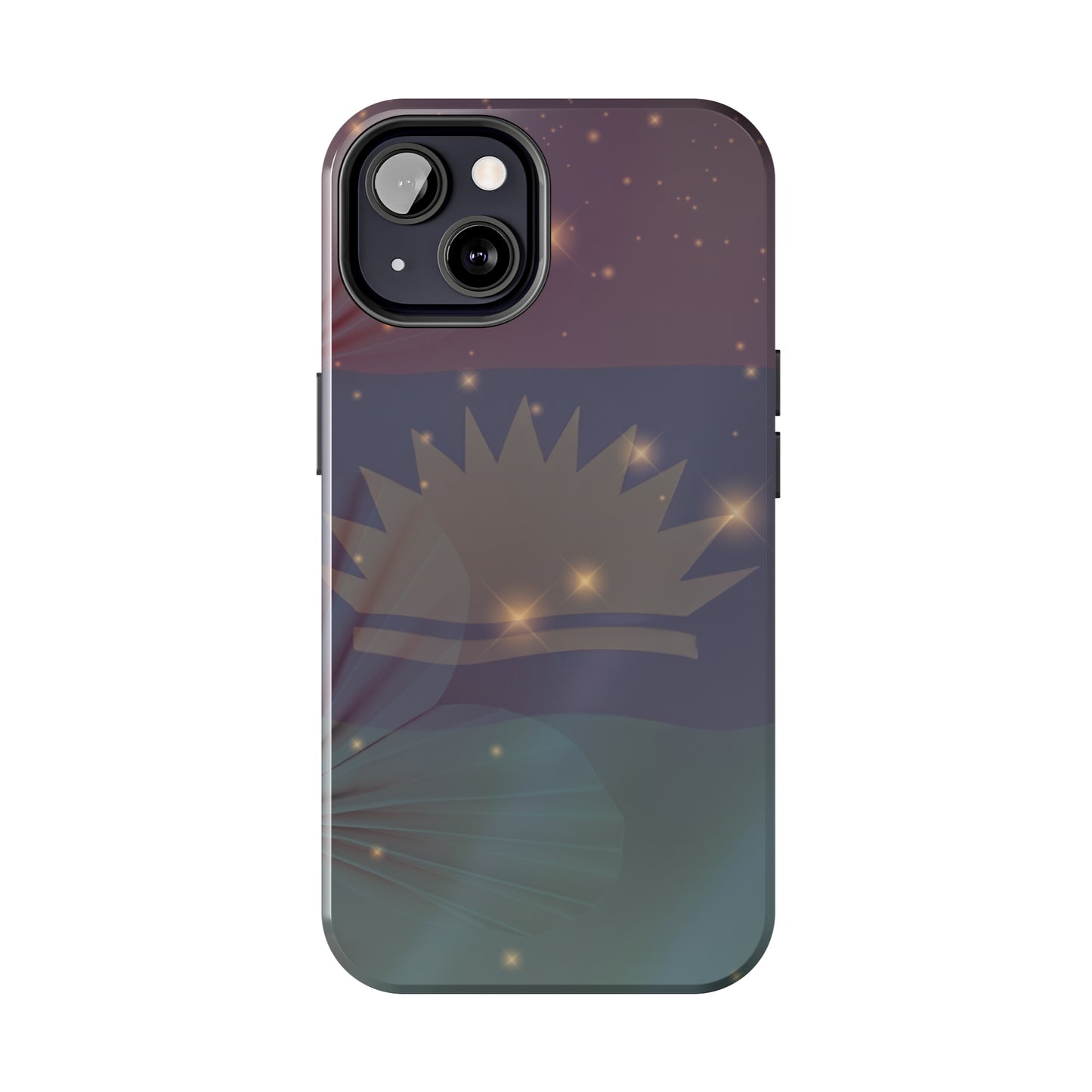 United States of Biafra Flag Flower Blend 4 - Tough iPhone Cases (iPhone 7, 8, X, 11, 12, 13, 14, 15)