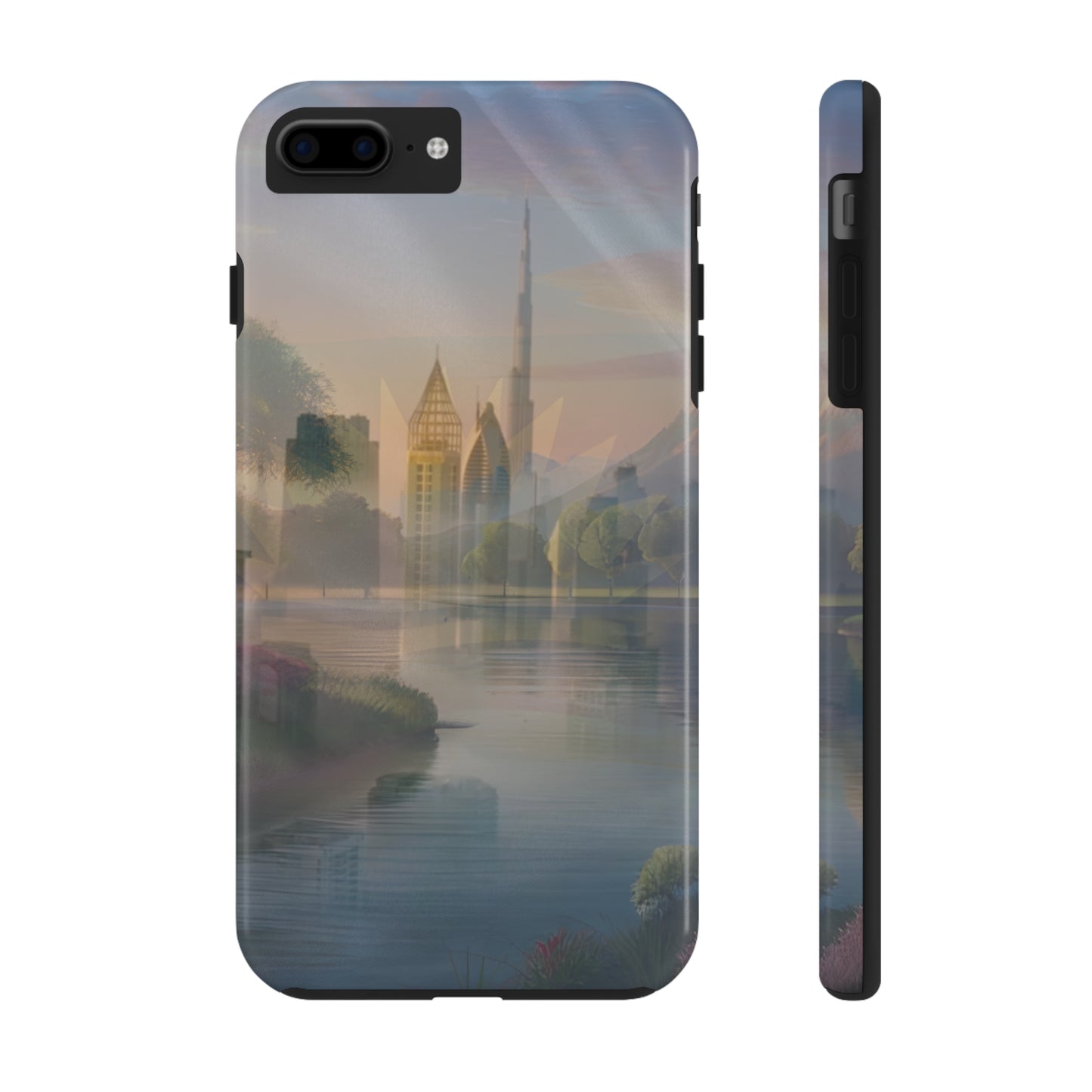 City Neighborhood Pond United States of Biafra - Tough iPhone Cases (iPhone 7, 8, X, 11, 12, 13, 14, 15)