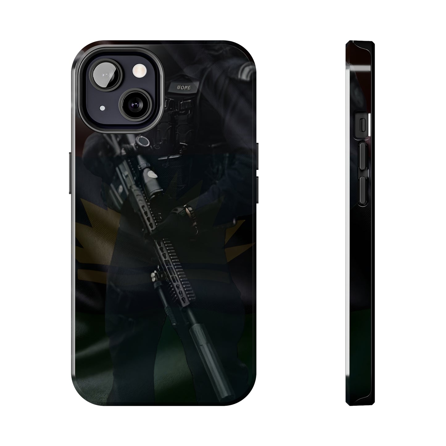 Biafra Soldier VI - Tough iPhone Cases (iPhone 7, 8, X, 11, 12, 13, 14, 15)