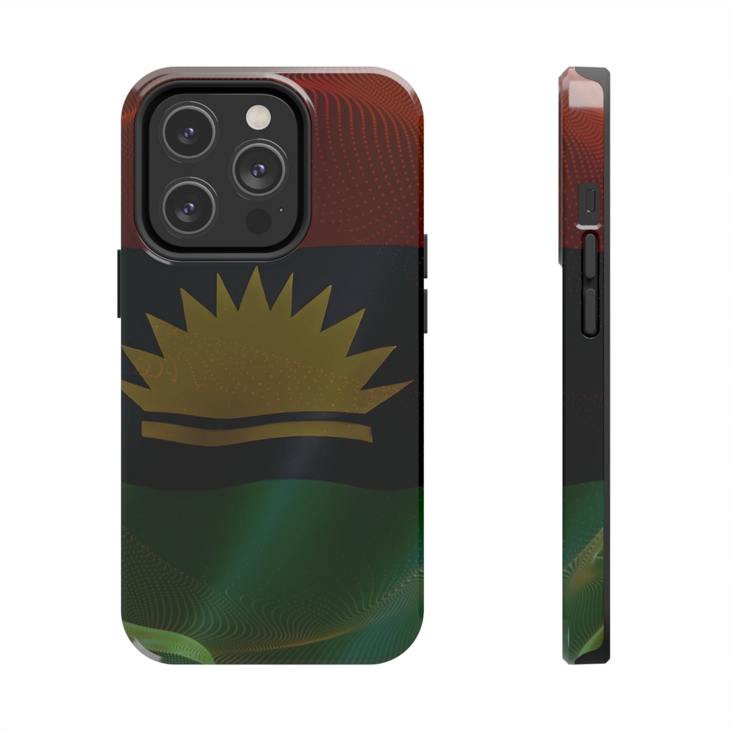 United States of Biafra Flag - Tough iPhone Cases (iPhone 7, 8, X, 11, 12, 13, 14, 15)