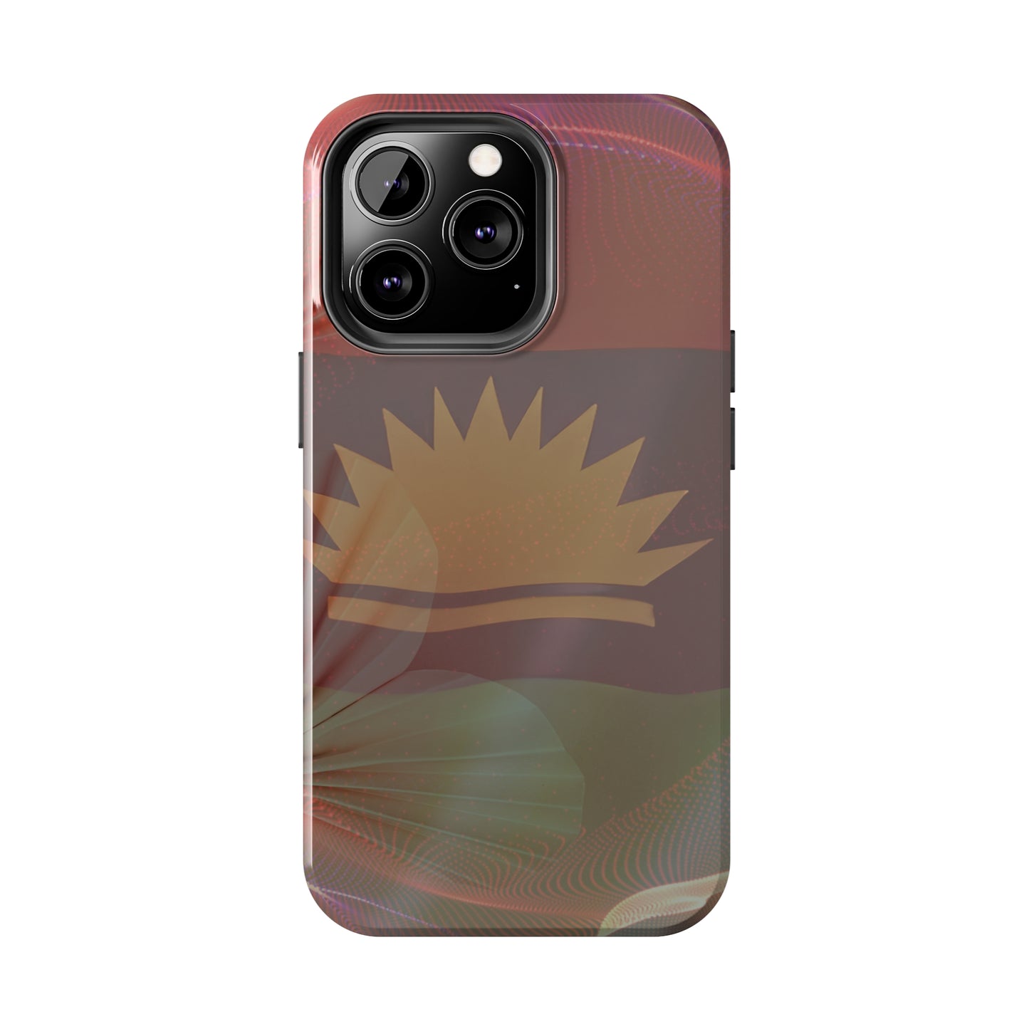 United States of Biafra Flag Flower Blend 2 - Tough iPhone Cases (iPhone 7, 8, X, 11, 12, 13, 14, 15)