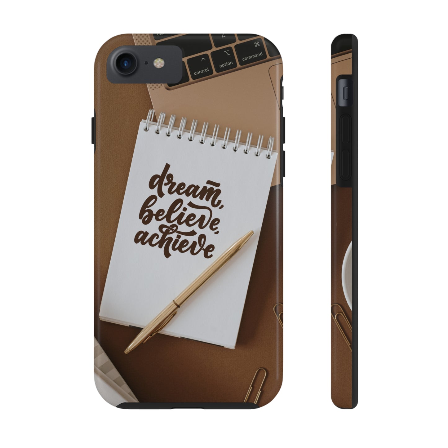 Dream Believe Achieve - Tough iPhone Cases (iPhone 7, 8, X, 11, 12, 13, 14, 15)