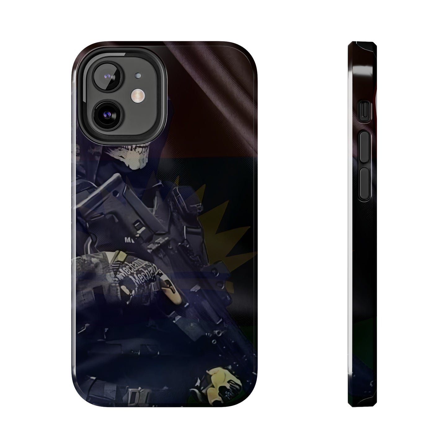 Biafra Soldier V - Tough iPhone Cases (iPhone 7, 8, X, 11, 12, 13, 14, 15)