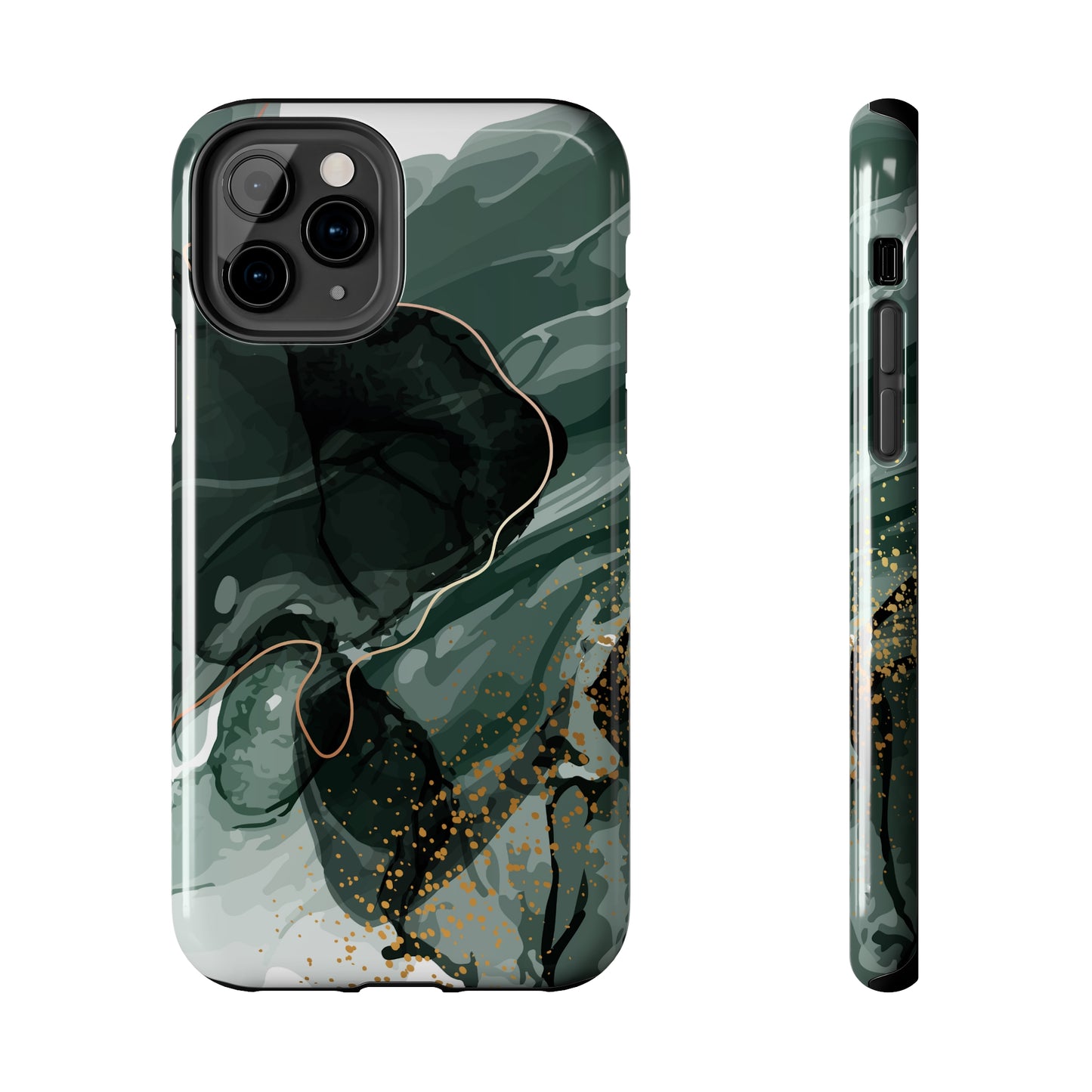 Green Glass - Tough iPhone Cases (iPhone 7, 8, X, 11, 12, 13, 14, 15)