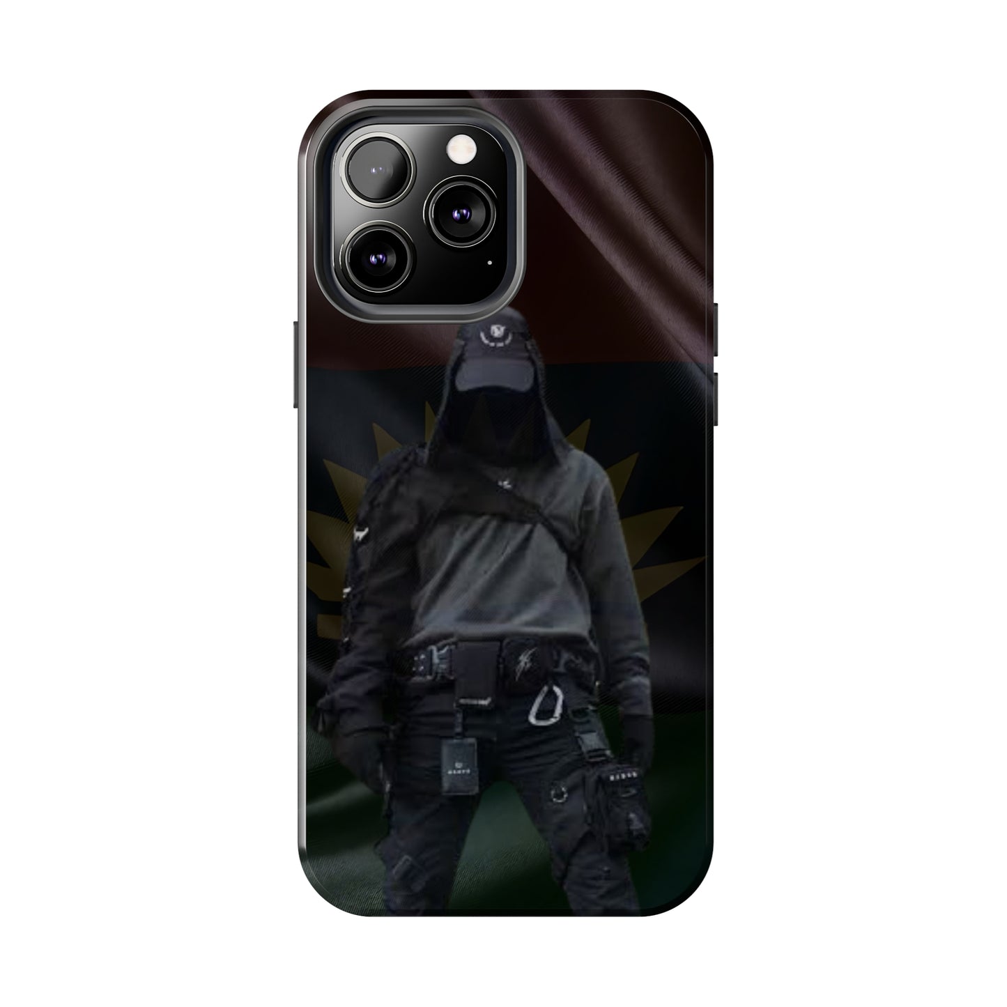 Biafra Soldier VII - Tough iPhone Cases (iPhone 7, 8, X, 11, 12, 13, 14, 15)