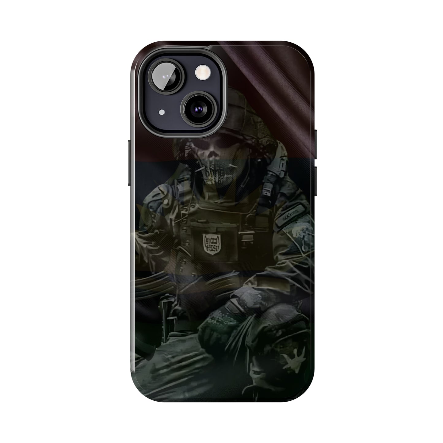 Biafra Soldier II - Tough iPhone Cases (iPhone 7, 8, X, 11, 12, 13, 14, 15)