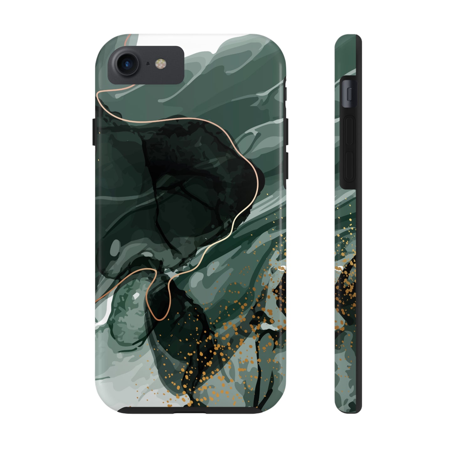 Green Glass - Tough iPhone Cases (iPhone 7, 8, X, 11, 12, 13, 14, 15)