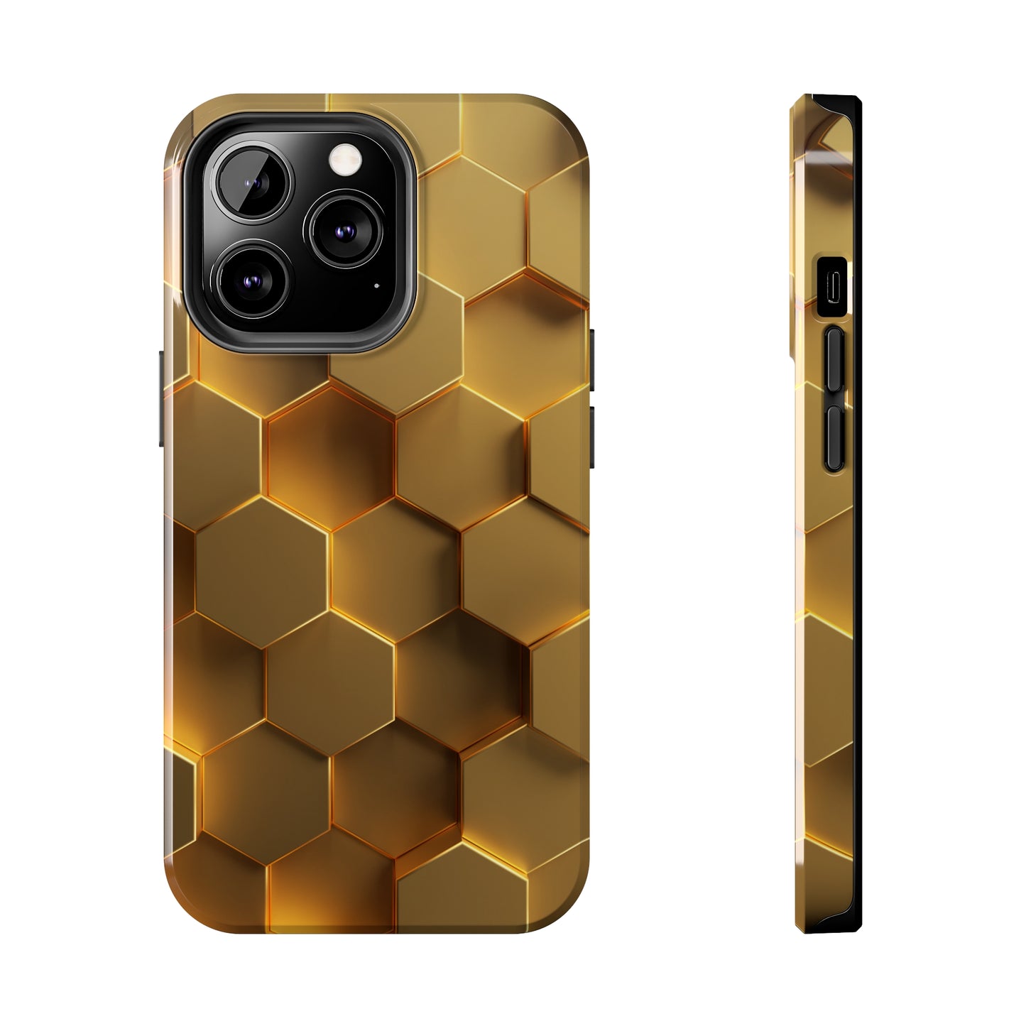 Hexagon Hive - Tough iPhone Cases (iPhone 7, 8, X, 11, 12, 13, 14, 15)