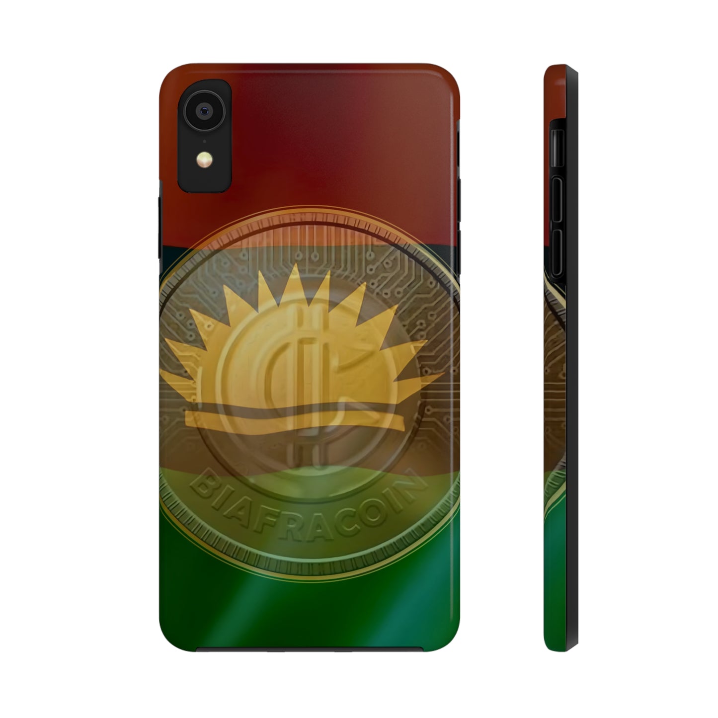 Biafra Coin - Tough iPhone Cases (iPhone 7, 8, X, 11, 12, 13, 14, 15)