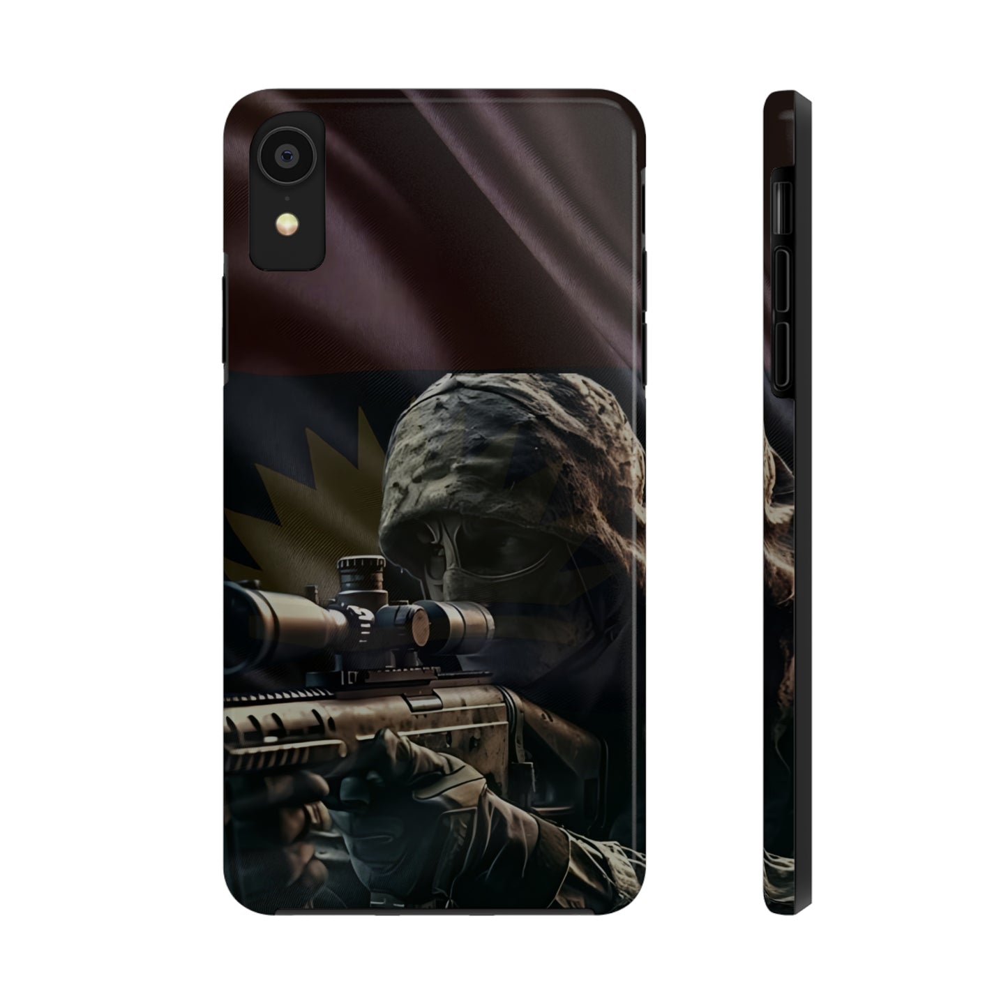 Biafra Soldier IV - Tough iPhone Cases (iPhone 7, 8, X, 11, 12, 13, 14, 15)