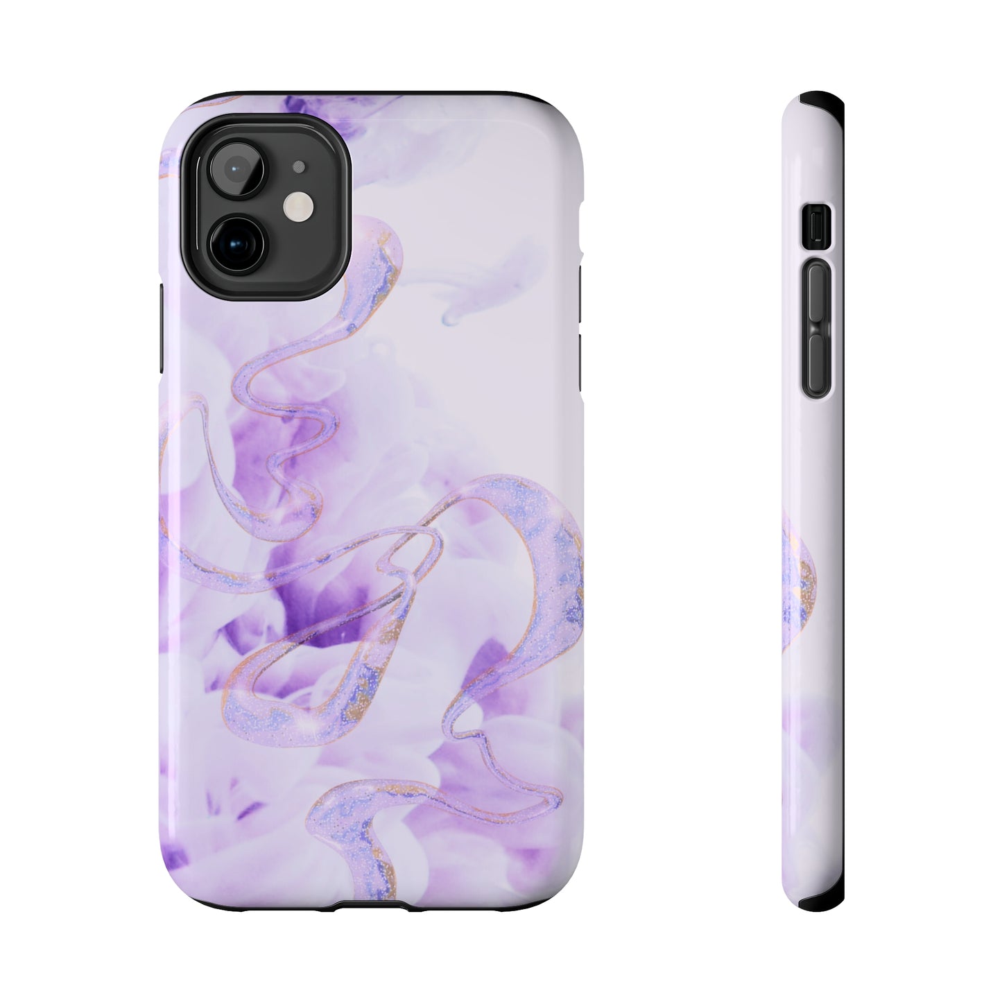 Purple Drop - Tough iPhone Cases (iPhone 7, 8, X, 11, 12, 13, 14, 15)