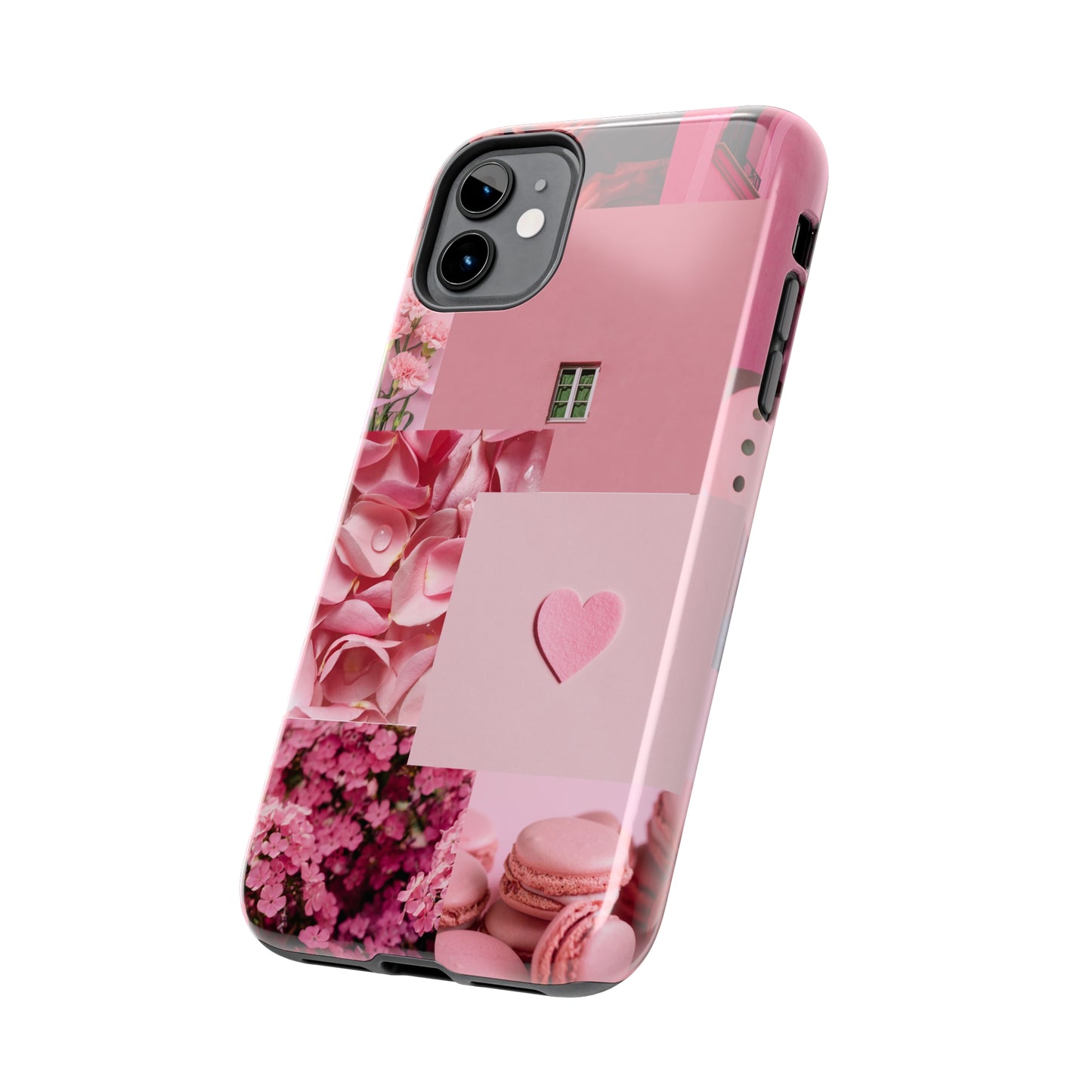 Pink Flowers - Tough iPhone Cases (iPhone 7, 8, X, 11, 12, 13, 14, 15)