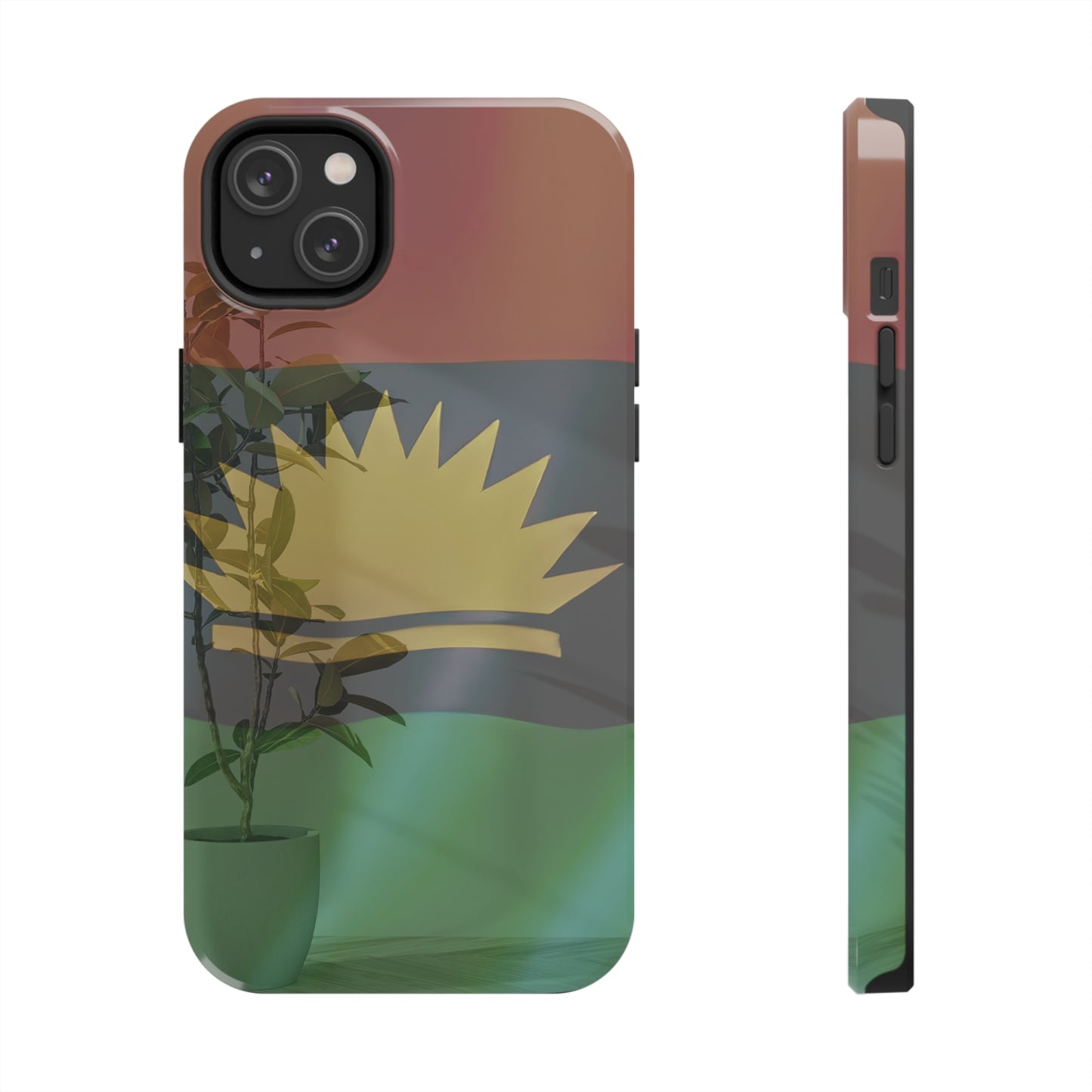 United States of Biafra Flag Plant Vase - Tough iPhone Cases (iPhone 7, 8, X, 11, 12, 13, 14, 15)