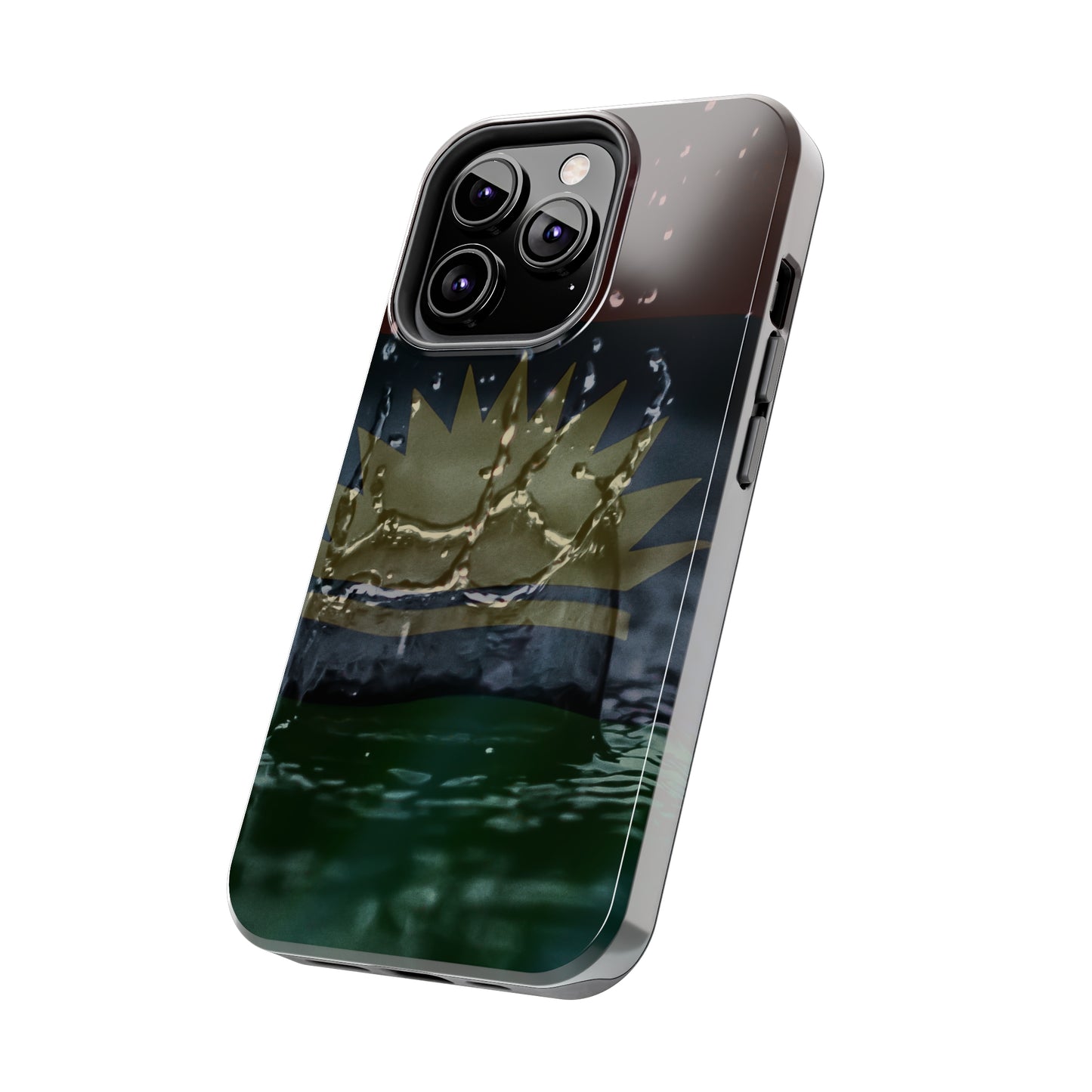 Rain Droplets, United States of Biafra - Tough iPhone Cases (iPhone 7, 8, X, 11, 12, 13, 14, 15)
