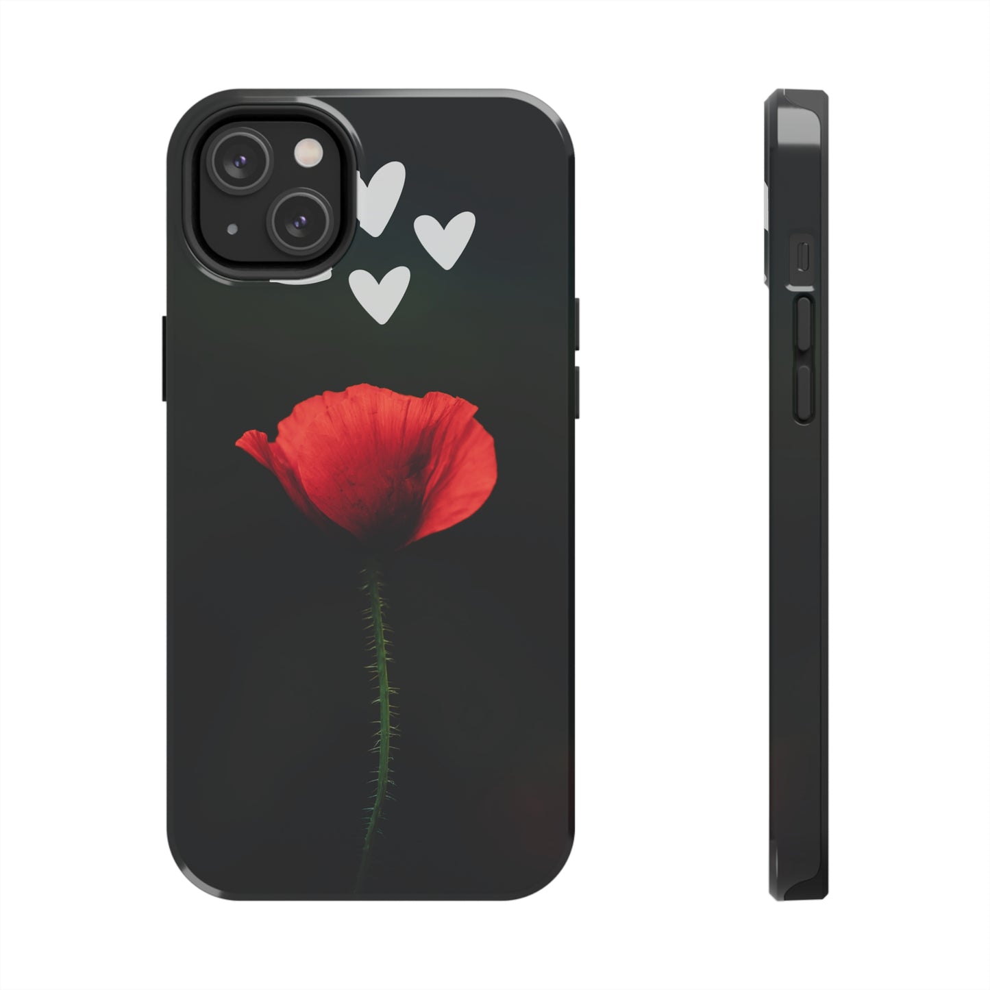Red Rose - Tough iPhone Cases (iPhone 7, 8, X, 11, 12, 13, 14, 15)