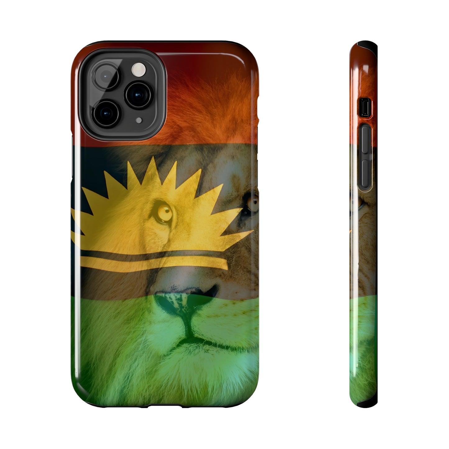 Isiagu United States of Biafra - Tough iPhone Cases (iPhone 7, 8, X, 11, 12, 13, 14, 15)