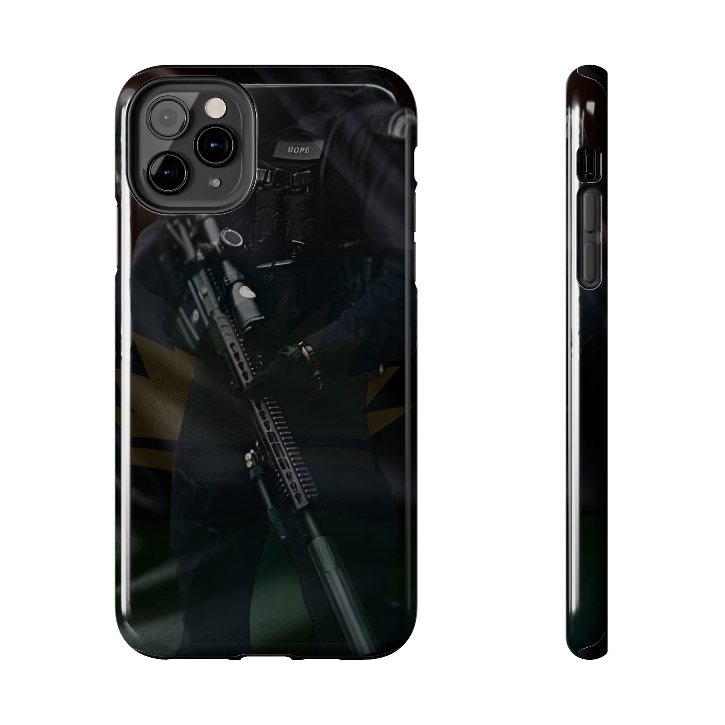 Biafra Soldier VI - Tough iPhone Cases (iPhone 7, 8, X, 11, 12, 13, 14, 15)
