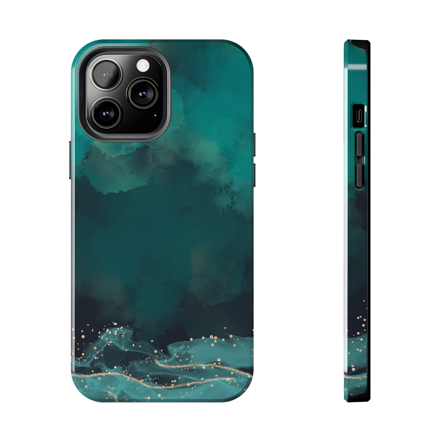 Green Smoke - Tough iPhone Cases (iPhone 7, 8, X, 11, 12, 13, 14, 15)