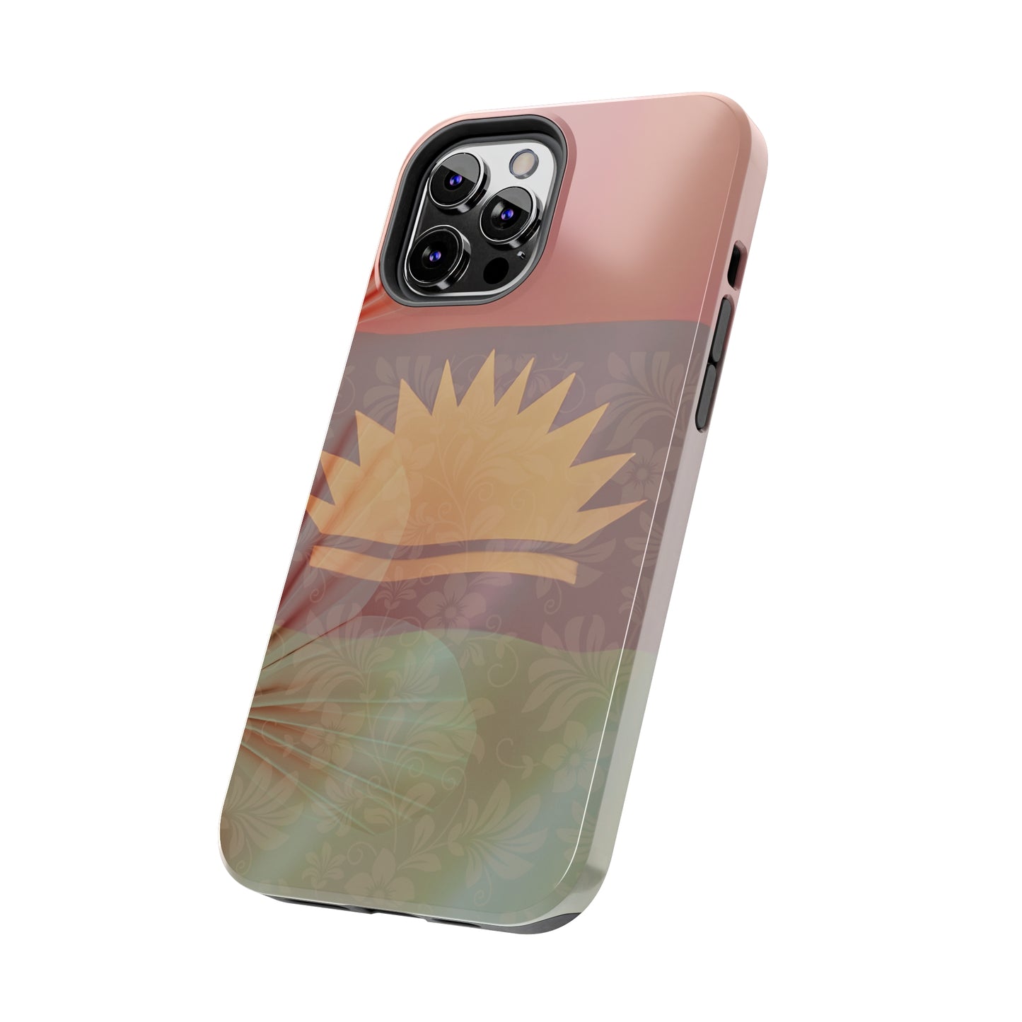 United States of Biafra Flag Flower Blend 5 - Tough iPhone Cases (iPhone 7, 8, X, 11, 12, 13, 14, 15)