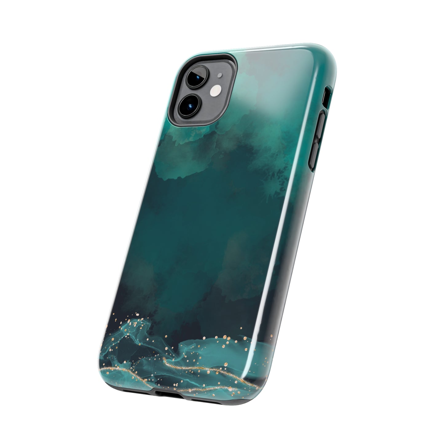 Green Smoke - Tough iPhone Cases (iPhone 7, 8, X, 11, 12, 13, 14, 15)