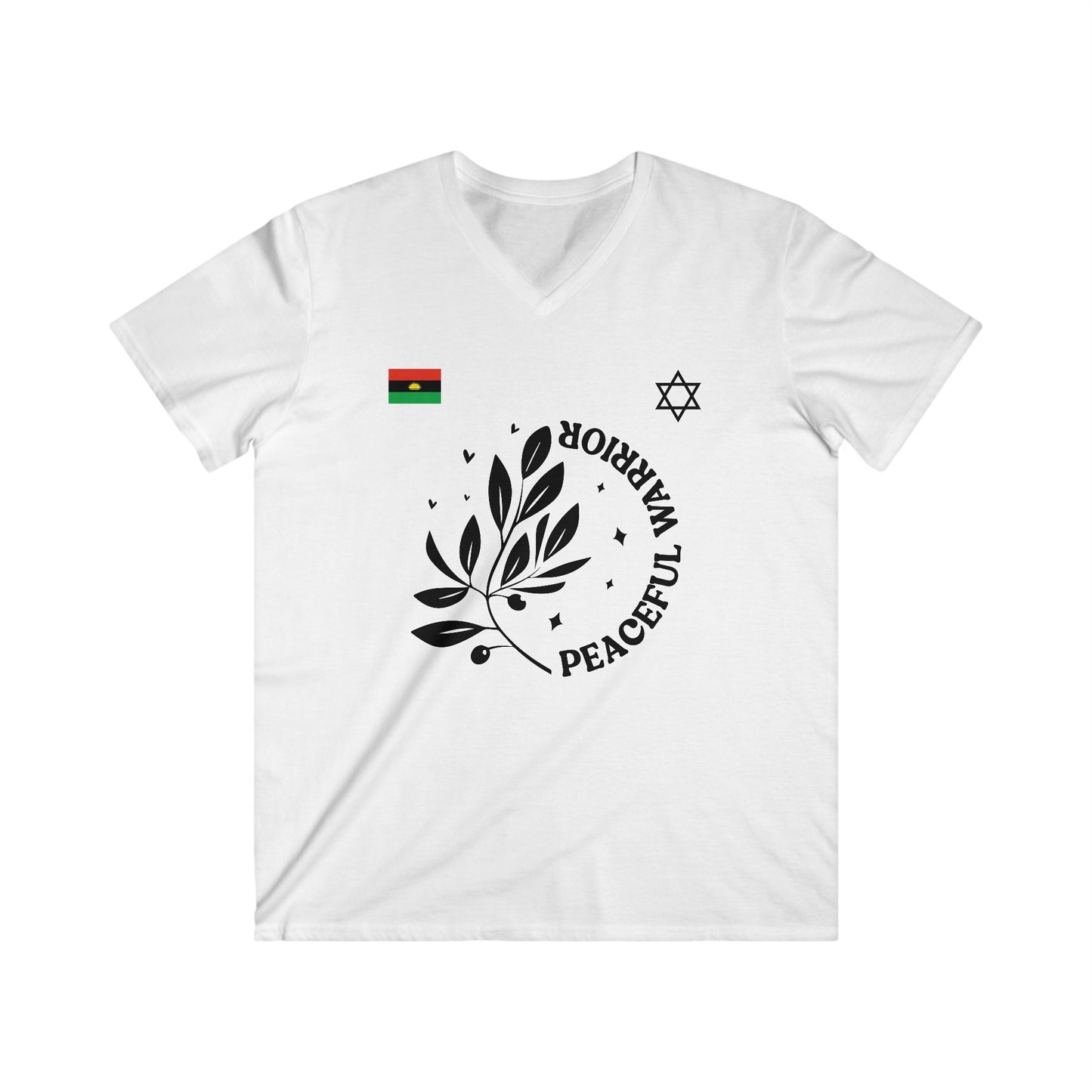 Peaceful Warrior V-Neck (USA)