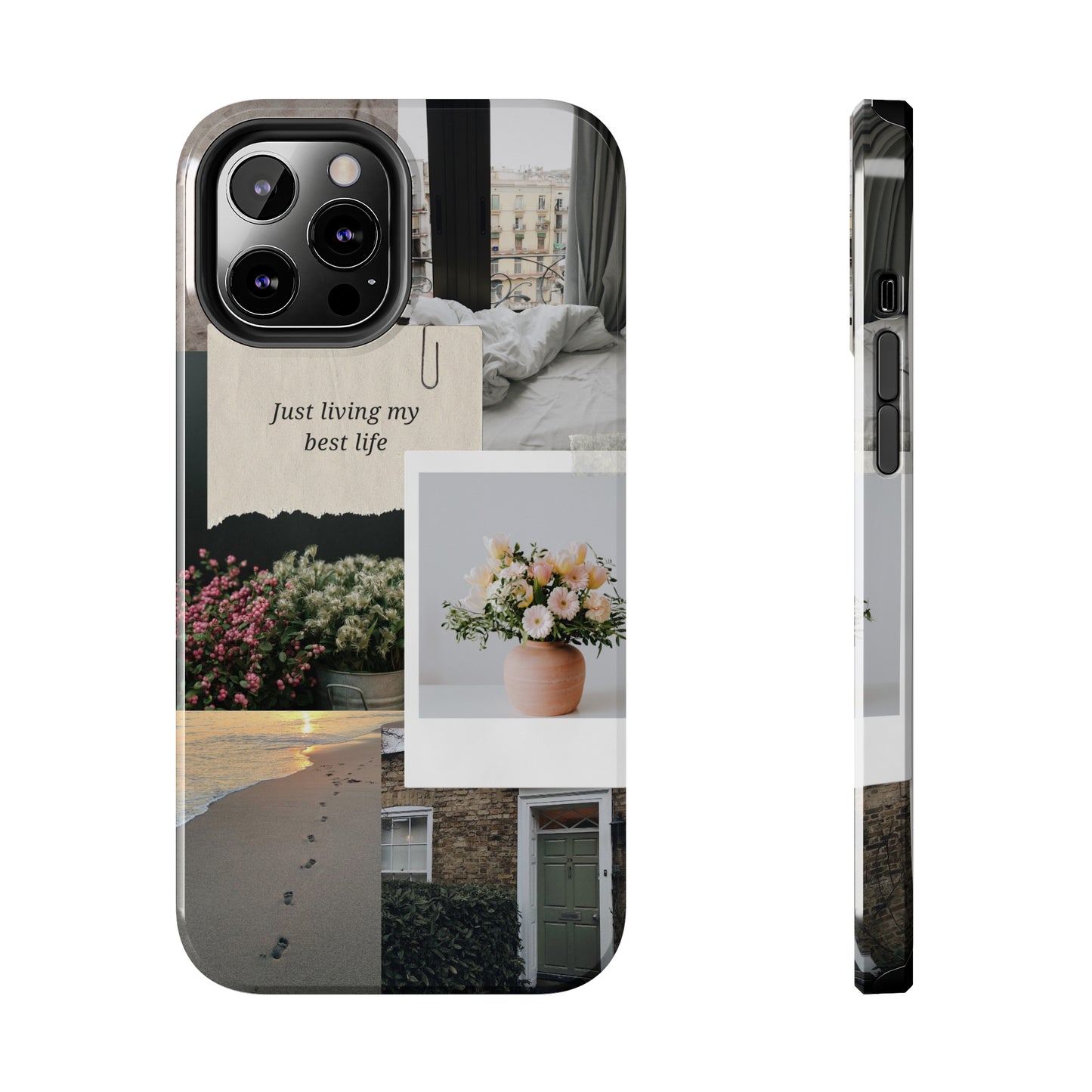 Just Living My Best Life - Tough iPhone Cases (iPhone 7, 8, X, 11, 12, 13, 14, 15)
