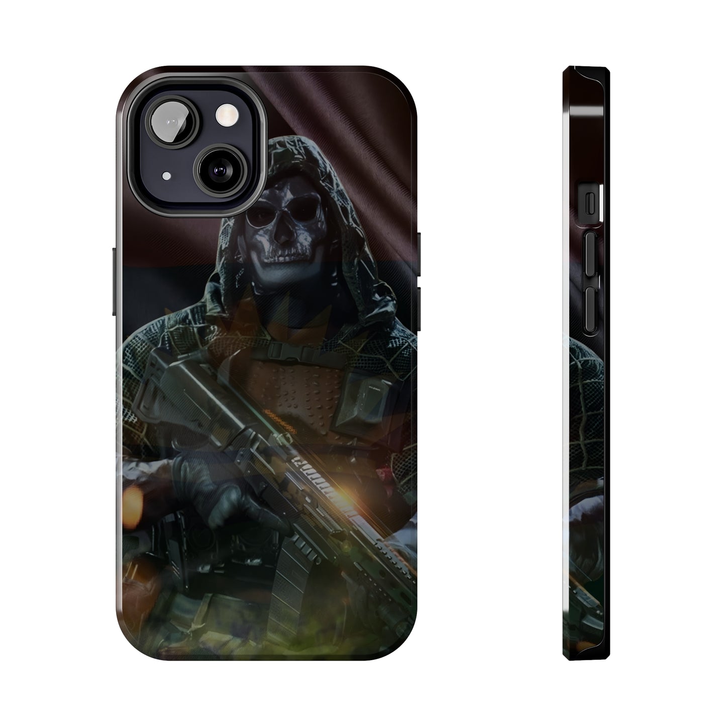 Biafra Soldier - Tough iPhone Cases (iPhone 7, 8, X, 11, 12, 13, 14, 15)