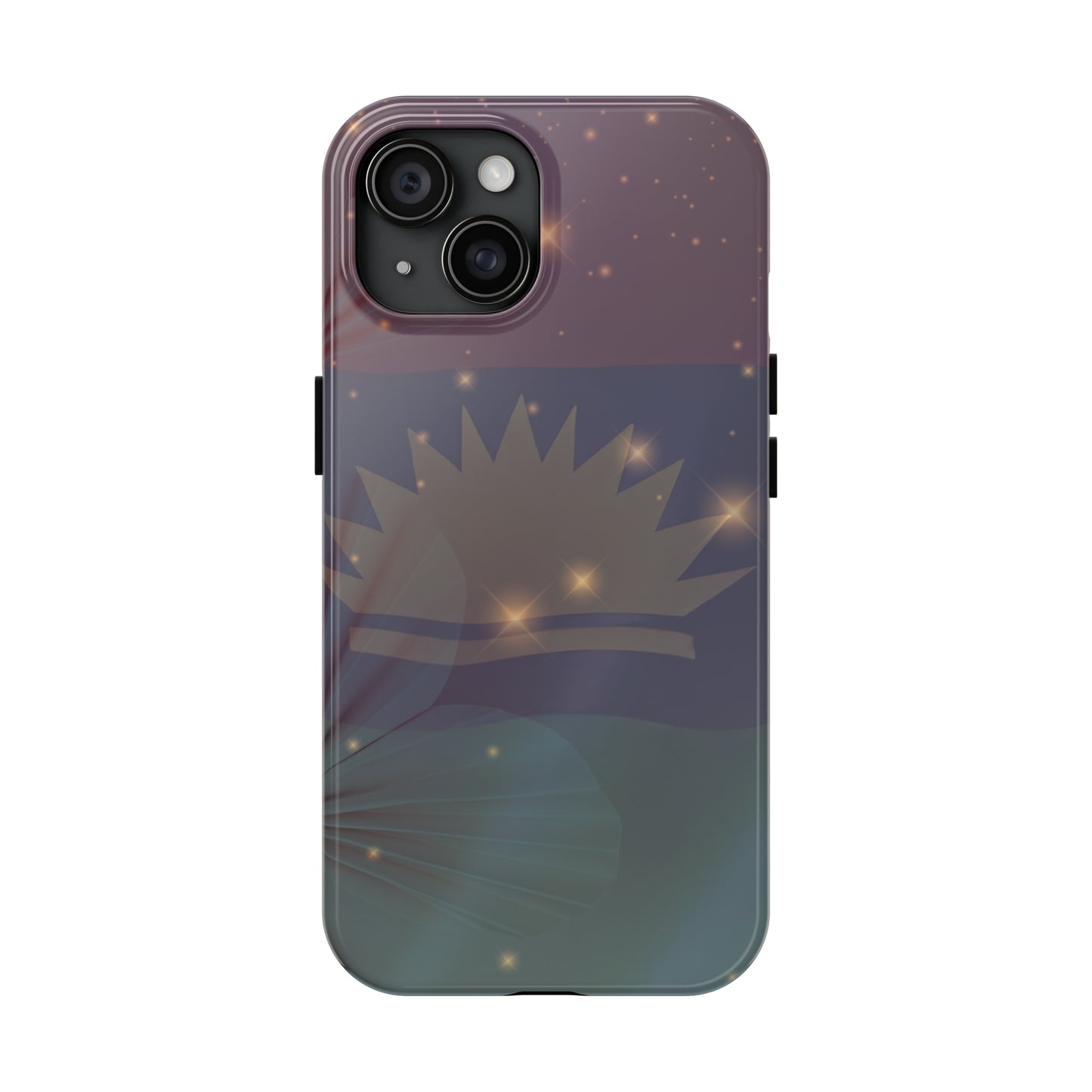 United States of Biafra Flag Flower Blend 4 - Tough iPhone Cases (iPhone 7, 8, X, 11, 12, 13, 14, 15)