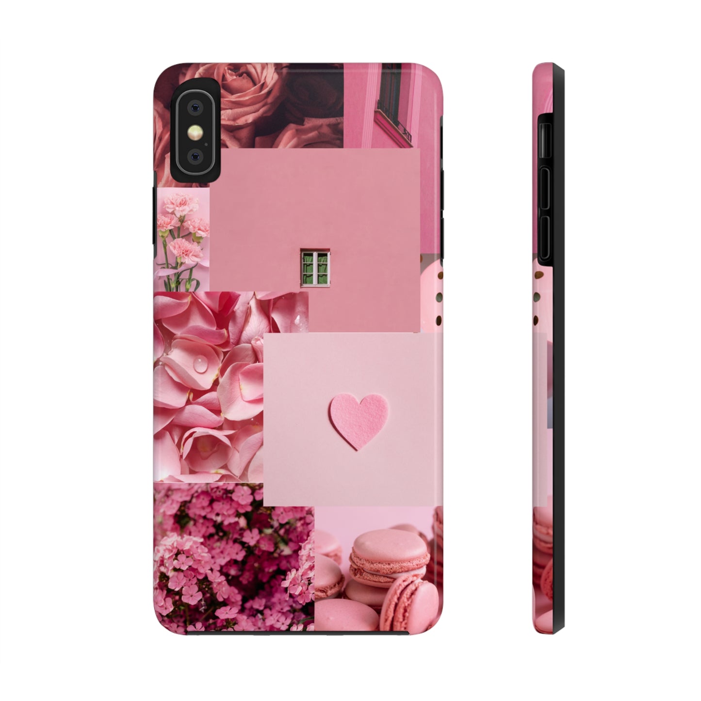 Pink Flowers - Tough iPhone Cases (iPhone 7, 8, X, 11, 12, 13, 14, 15)