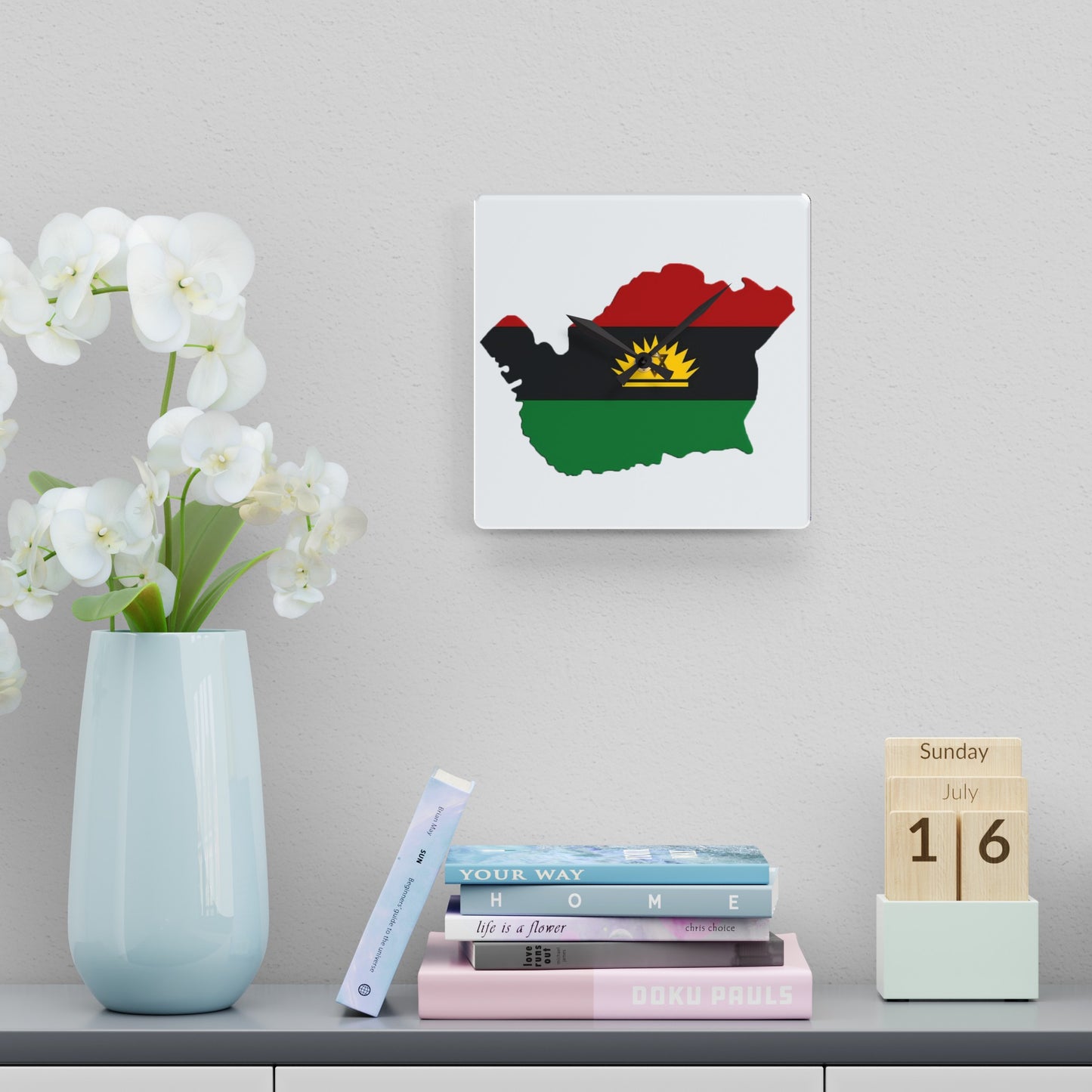 Biafra Acrylic Wall Clock