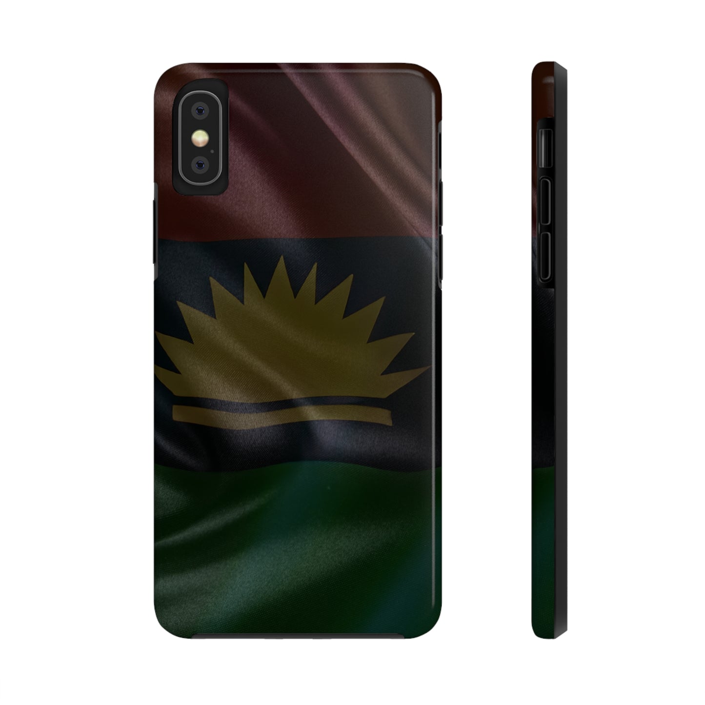 United States of Biafra Flag - Tough iPhone Cases (iPhone 7, 8, X, 11, 12, 13, 14, 15)