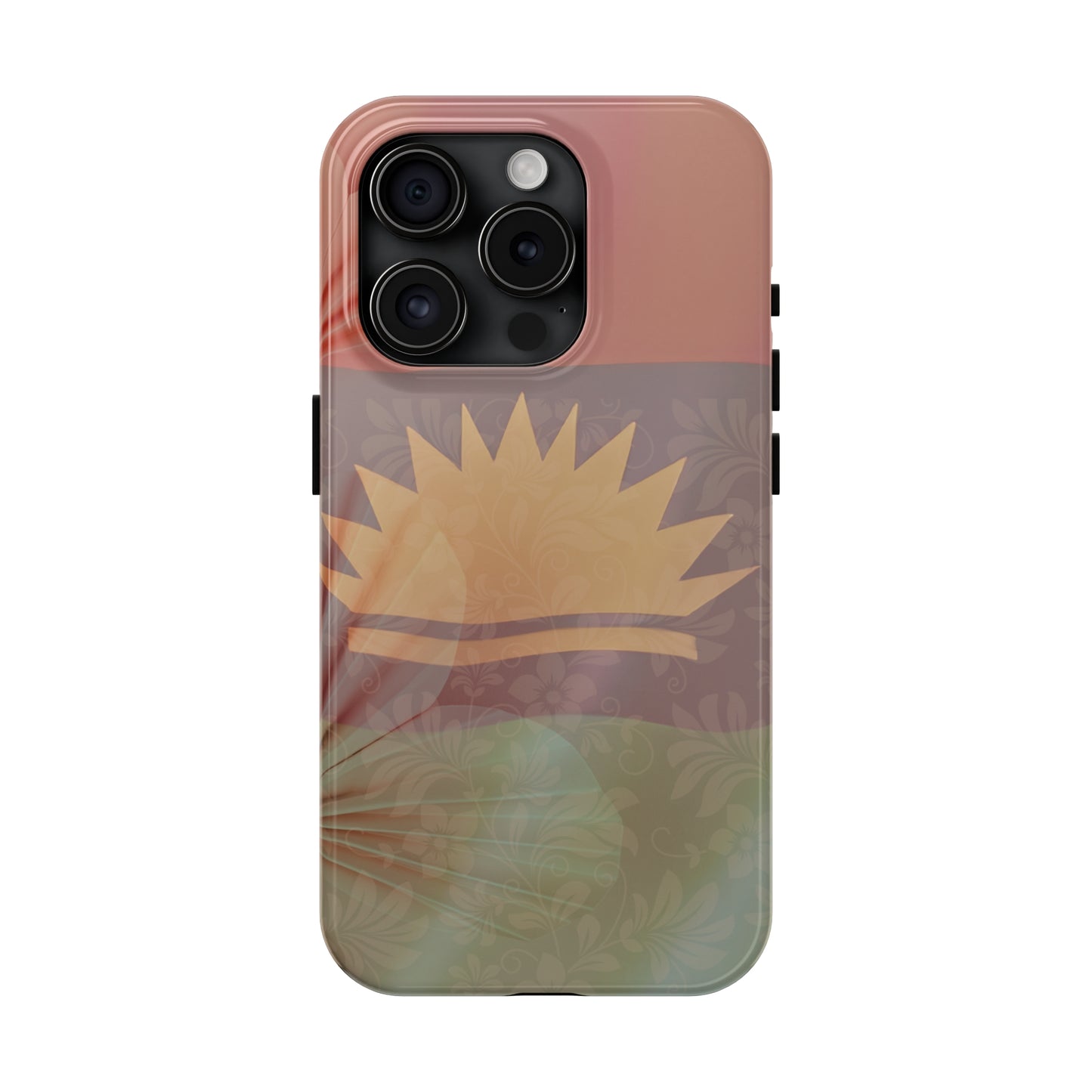 United States of Biafra Flag Flower Blend 5 - Tough iPhone Cases (iPhone 7, 8, X, 11, 12, 13, 14, 15)