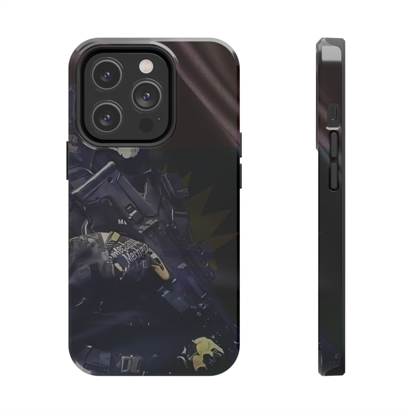 Biafra Soldier V - Tough iPhone Cases (iPhone 7, 8, X, 11, 12, 13, 14, 15)