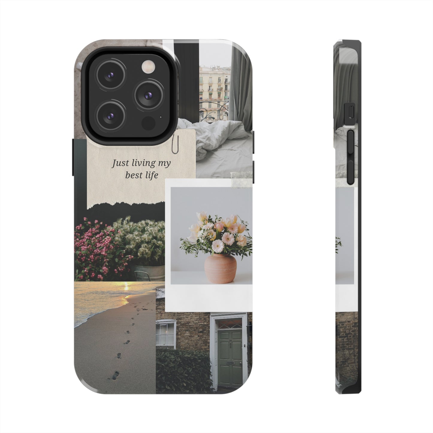 Just Living My Best Life - Tough iPhone Cases (iPhone 7, 8, X, 11, 12, 13, 14, 15)