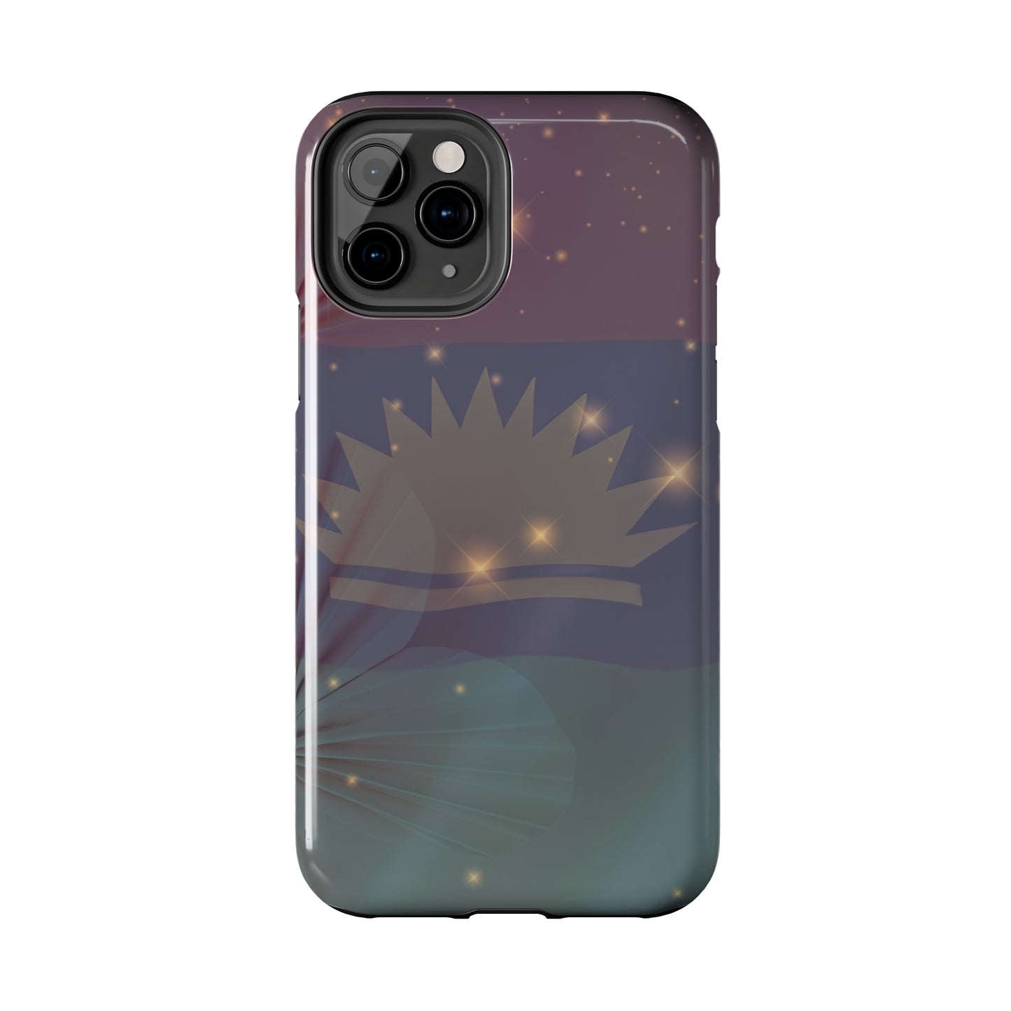 United States of Biafra Flag Flower Blend 4 - Tough iPhone Cases (iPhone 7, 8, X, 11, 12, 13, 14, 15)
