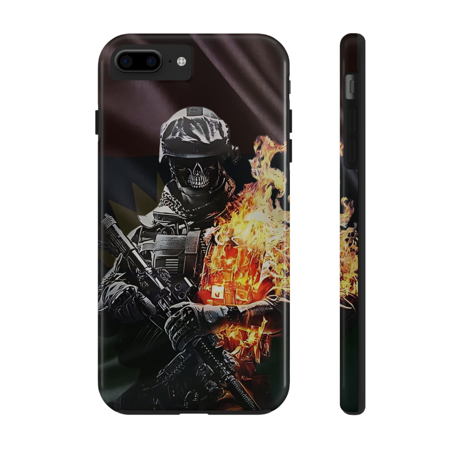 Biafra Soldier VIII - Tough iPhone Cases (iPhone 7, 8, X, 11, 12, 13, 14, 15)